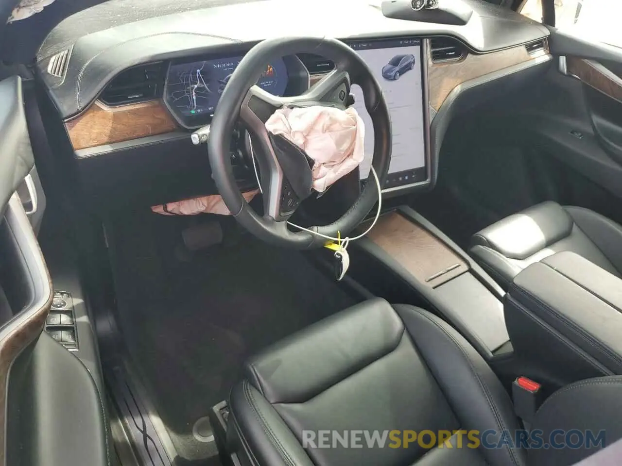8 fotografías del automóvil dañado 5YJXCBE25LF238623 TESLA MODEL X 2020