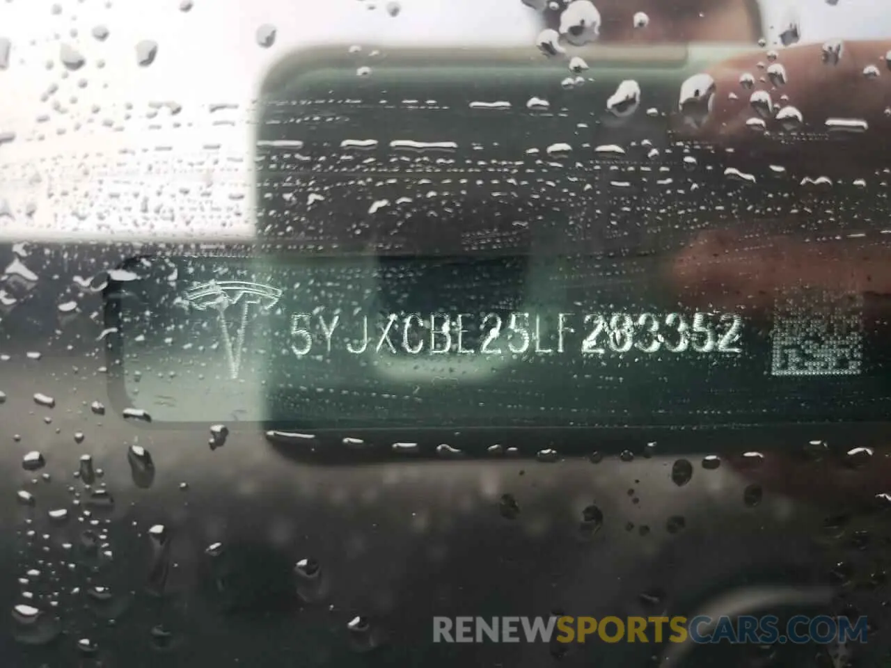 13 fotografías del automóvil dañado 5YJXCBE25LF283352 TESLA MODEL X 2020