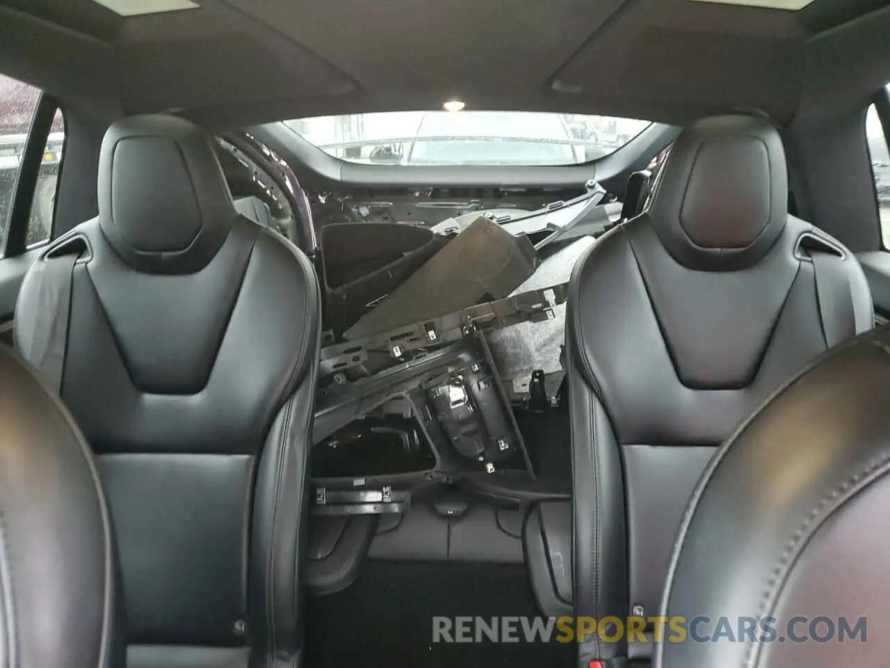 10 fotografías del automóvil dañado 5YJXCBE25LF305575 TESLA MODEL X 2020