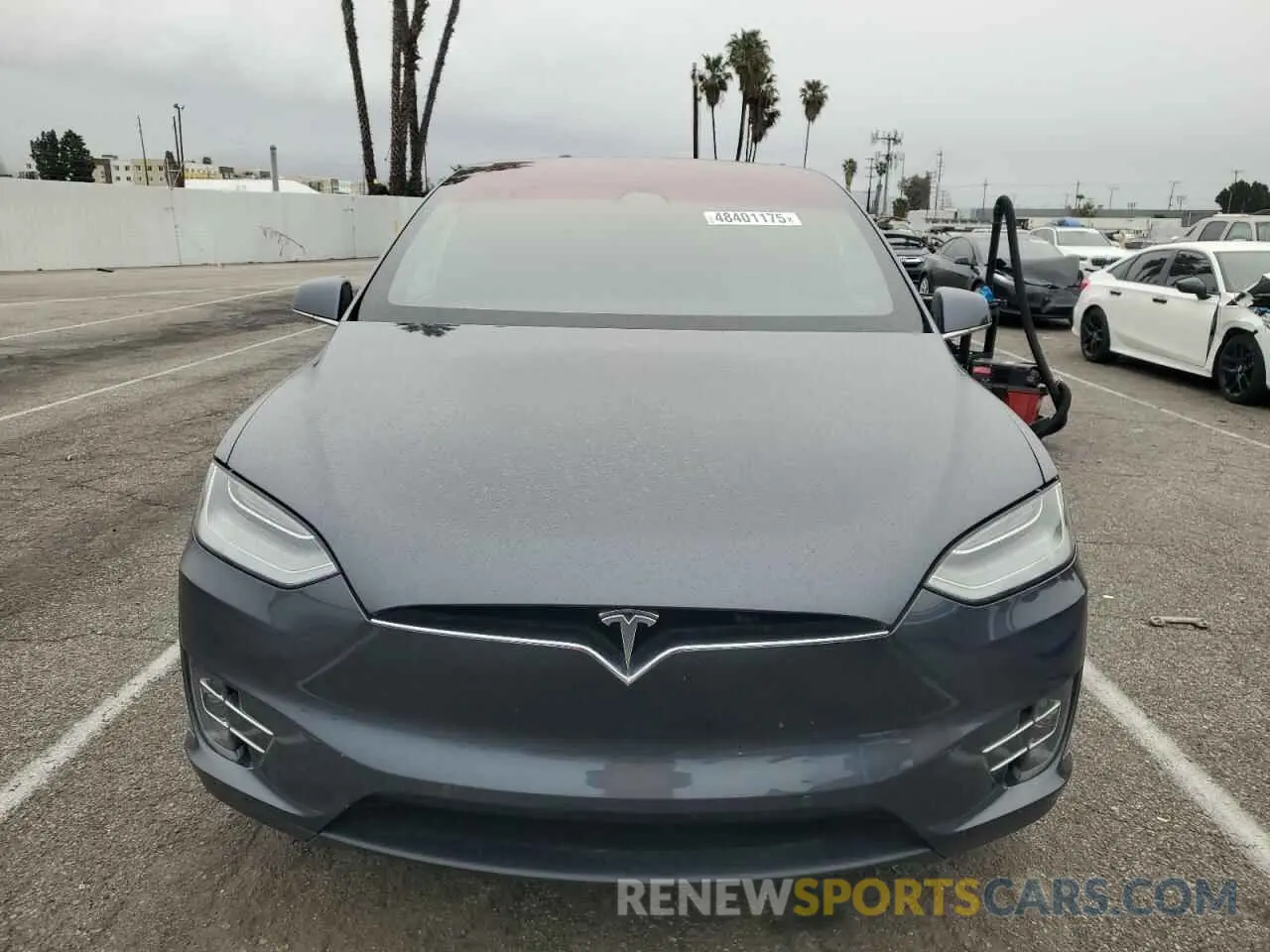 5 fotografías del automóvil dañado 5YJXCBE25LF305575 TESLA MODEL X 2020