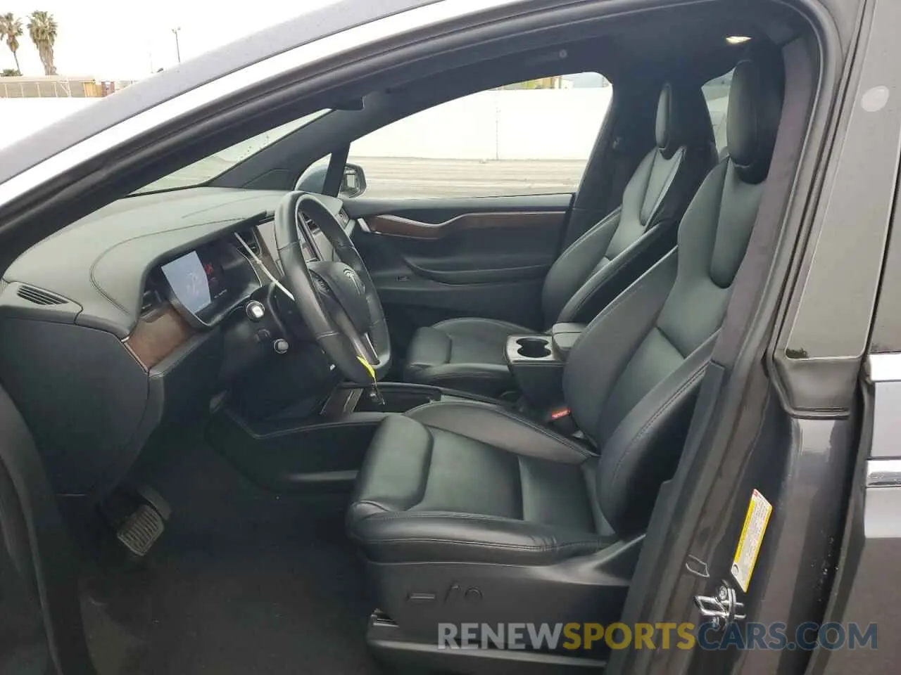 7 fotografías del automóvil dañado 5YJXCBE25LF305575 TESLA MODEL X 2020