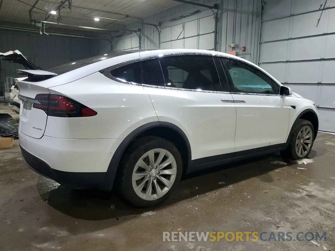 3 fotografías del automóvil dañado 5YJXCBE26LF228781 TESLA MODEL X 2020