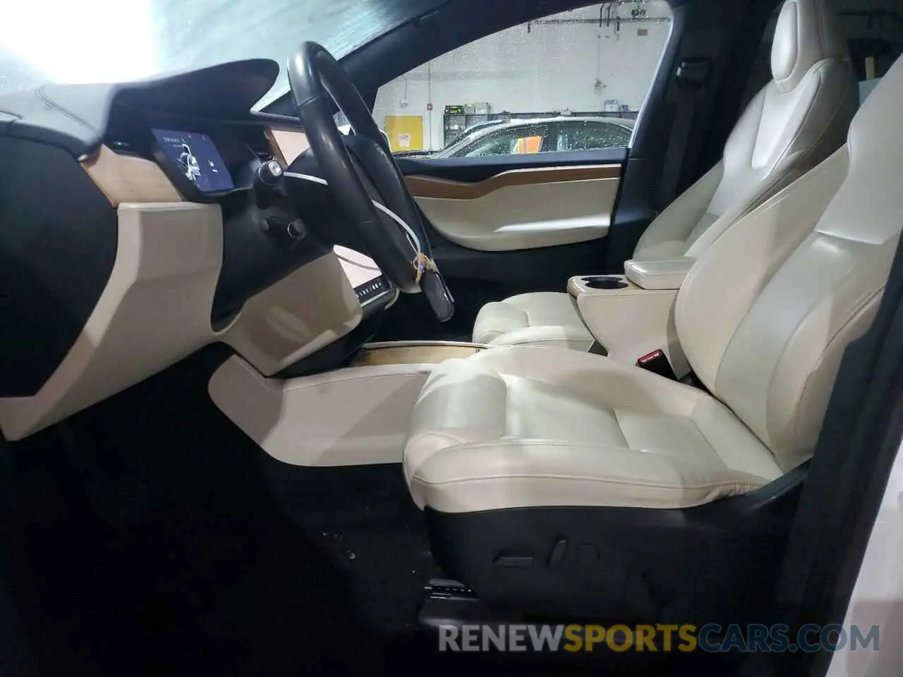 7 fotografías del automóvil dañado 5YJXCBE26LF228781 TESLA MODEL X 2020