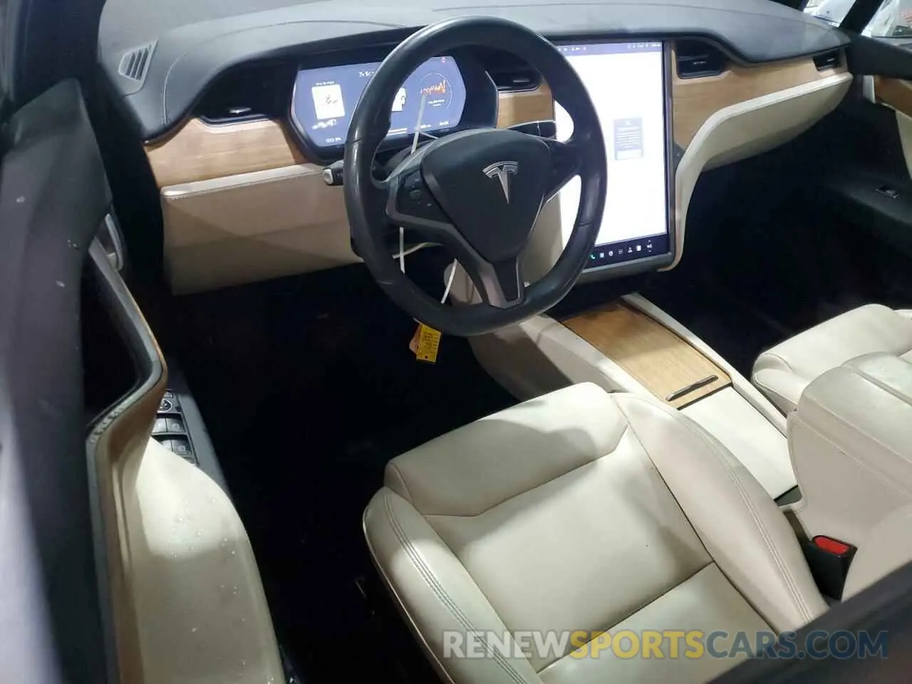 8 fotografías del automóvil dañado 5YJXCBE26LF228781 TESLA MODEL X 2020