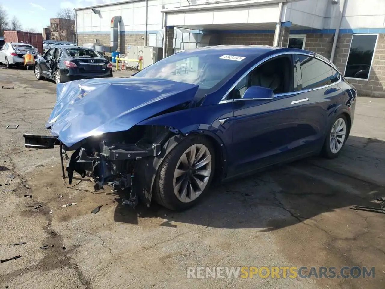 1 fotografías del automóvil dañado 5YJXCBE26LF234709 TESLA MODEL X 2020