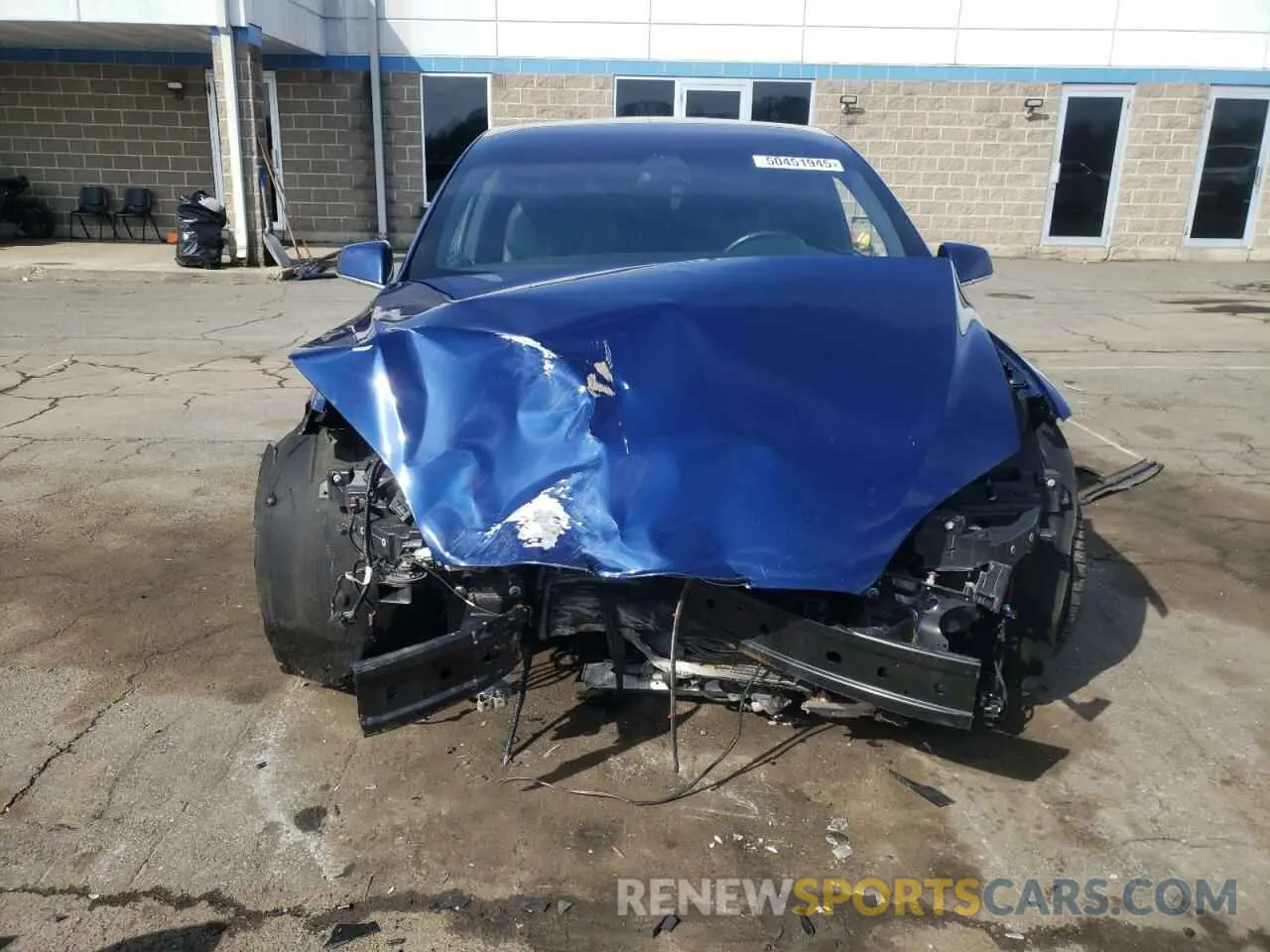 5 fotografías del automóvil dañado 5YJXCBE26LF234709 TESLA MODEL X 2020