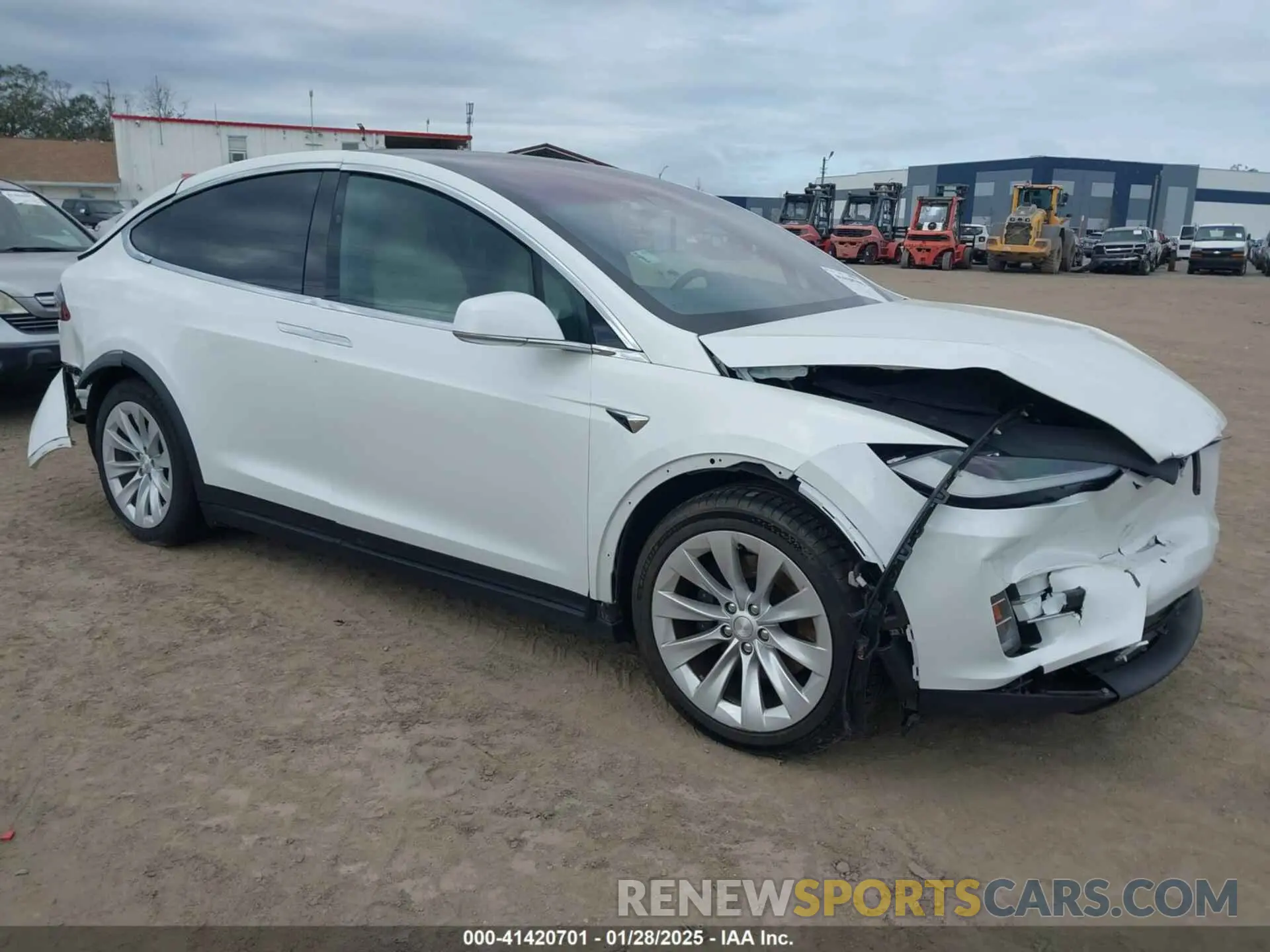 1 fotografías del automóvil dañado 5YJXCBE26LF234855 TESLA MODEL X 2020