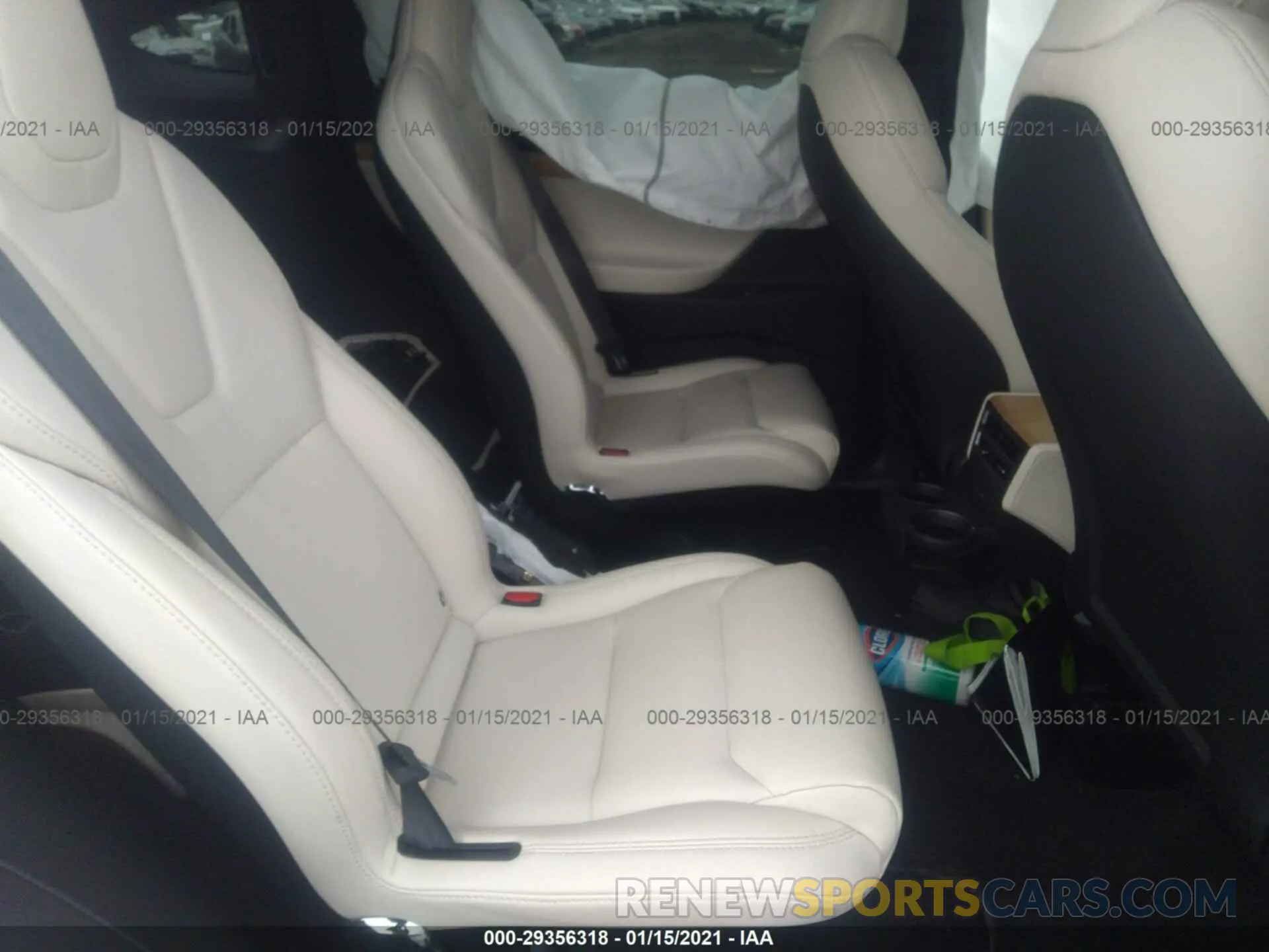 8 fotografías del automóvil dañado 5YJXCBE26LF238808 TESLA MODEL X 2020