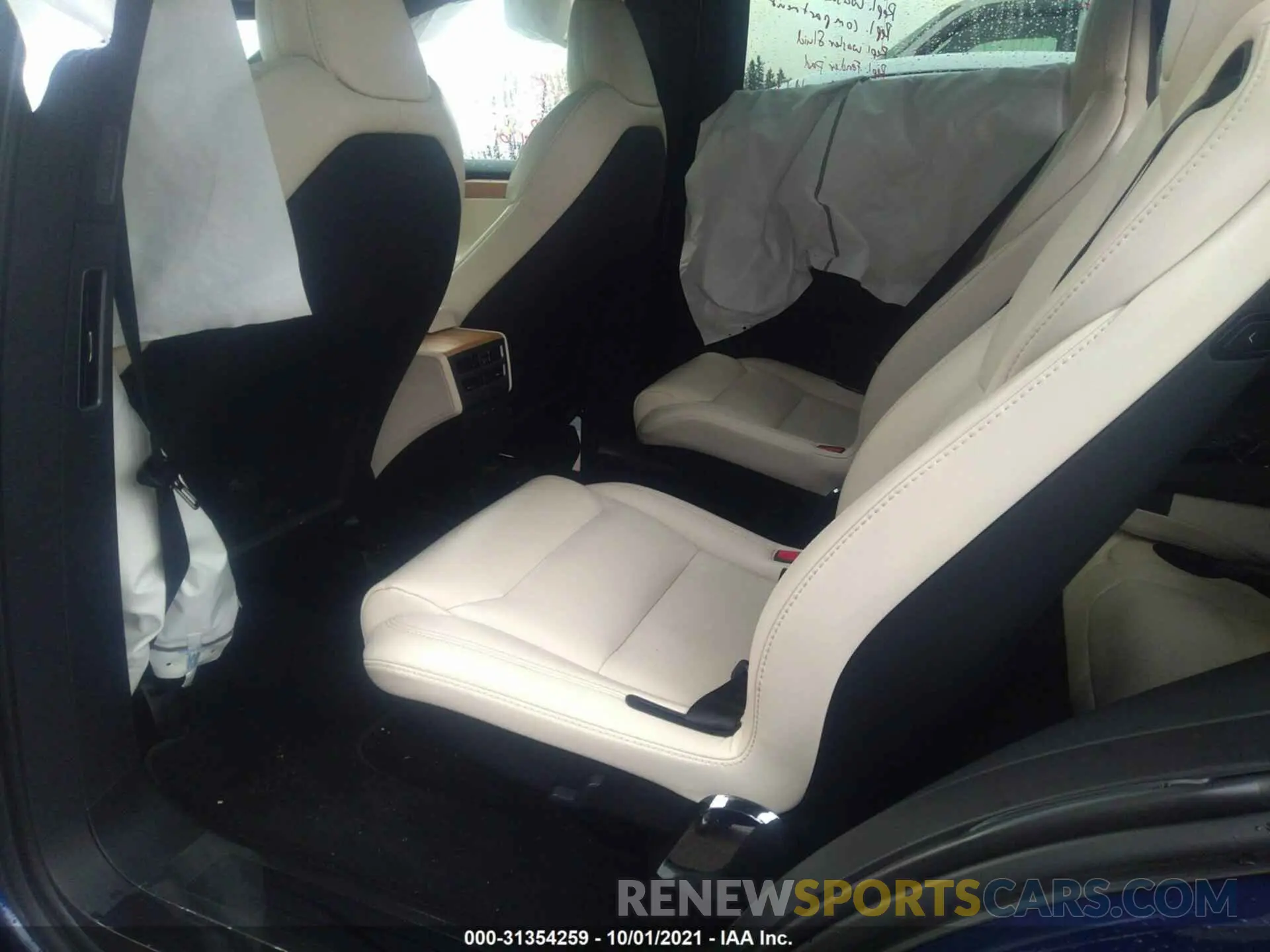 8 fotografías del automóvil dañado 5YJXCBE26LF244110 TESLA MODEL X 2020