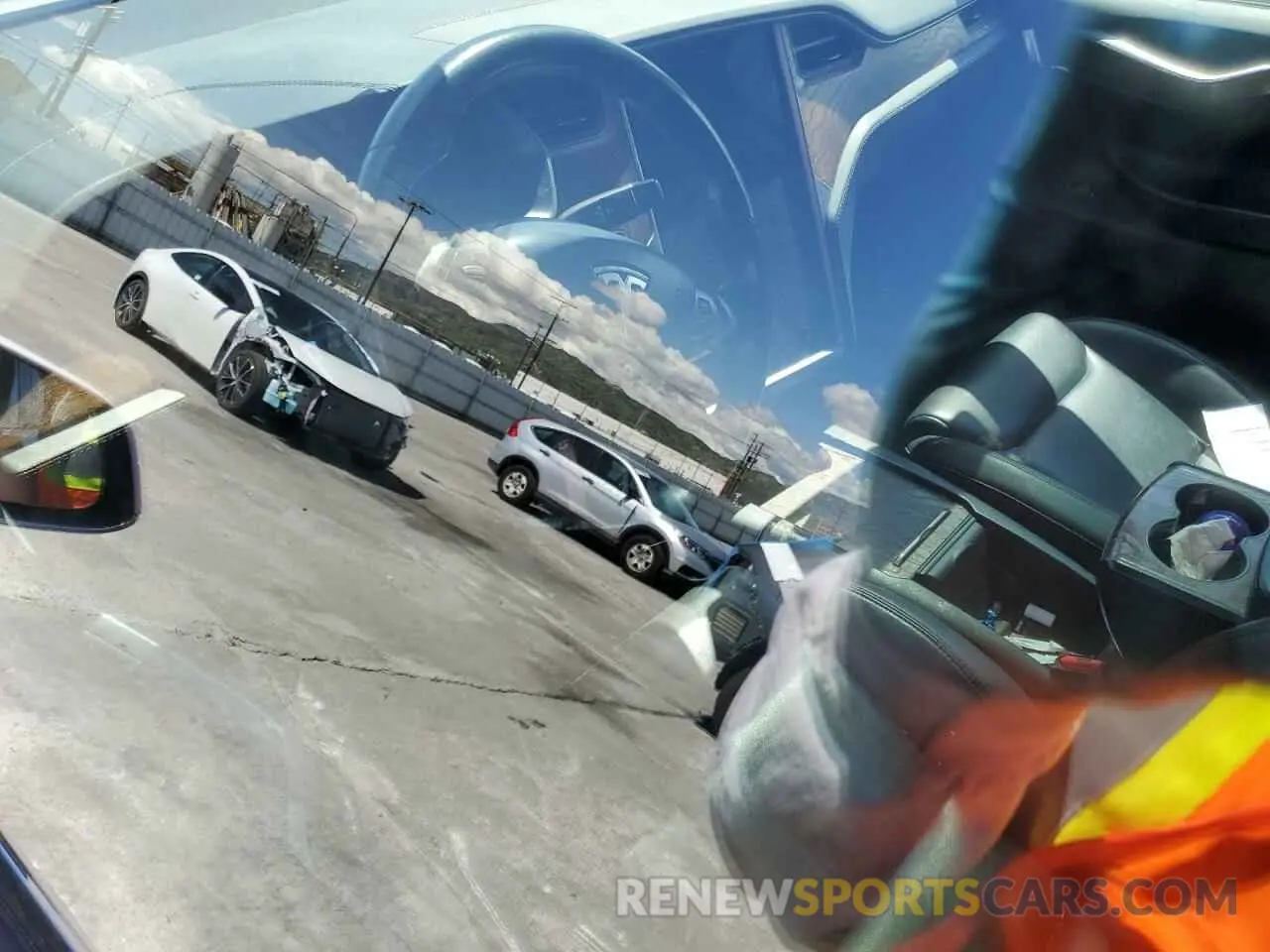 8 fotografías del automóvil dañado 5YJXCBE26LF249971 TESLA MODEL X 2020