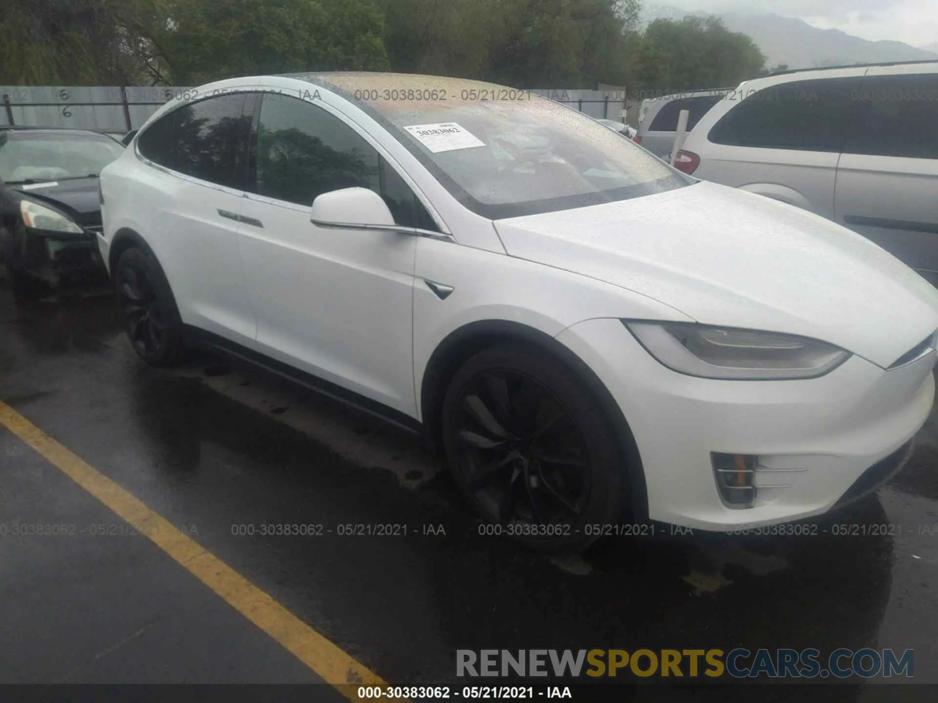 1 fotografías del automóvil dañado 5YJXCBE26LF284767 TESLA MODEL X 2020