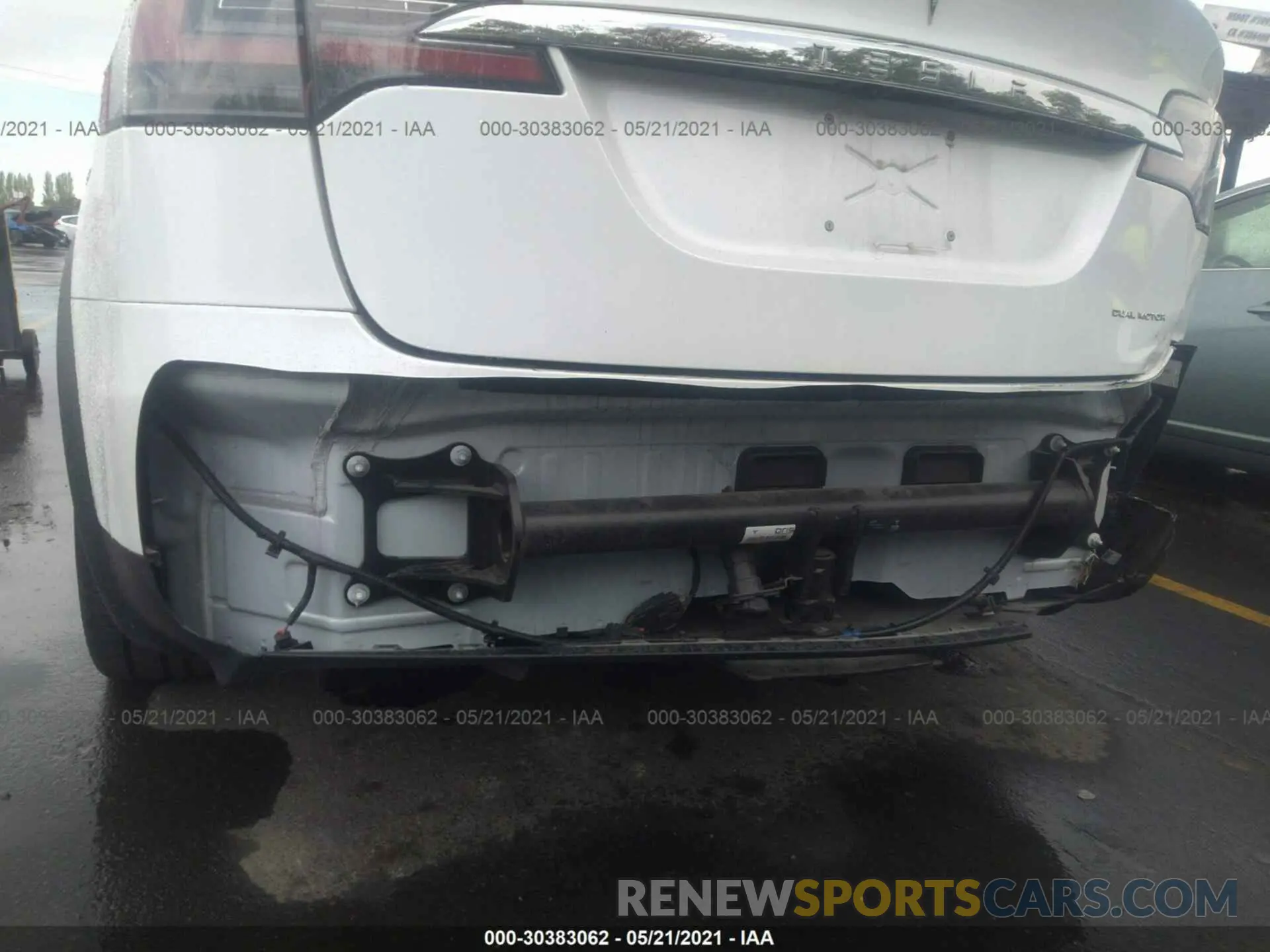 6 fotografías del automóvil dañado 5YJXCBE26LF284767 TESLA MODEL X 2020