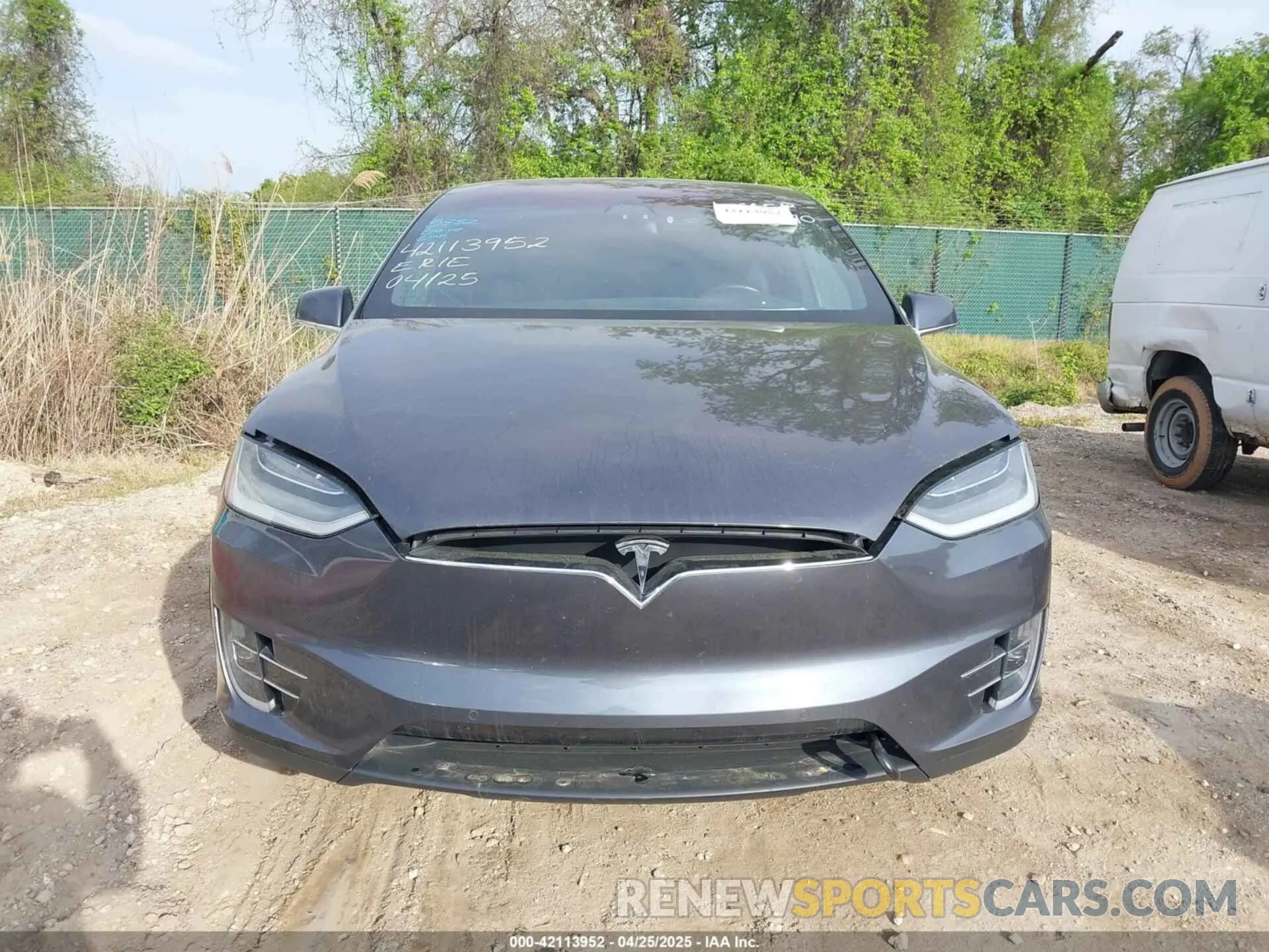 13 fotografías del automóvil dañado 5YJXCBE26LF300370 TESLA MODEL X 2020