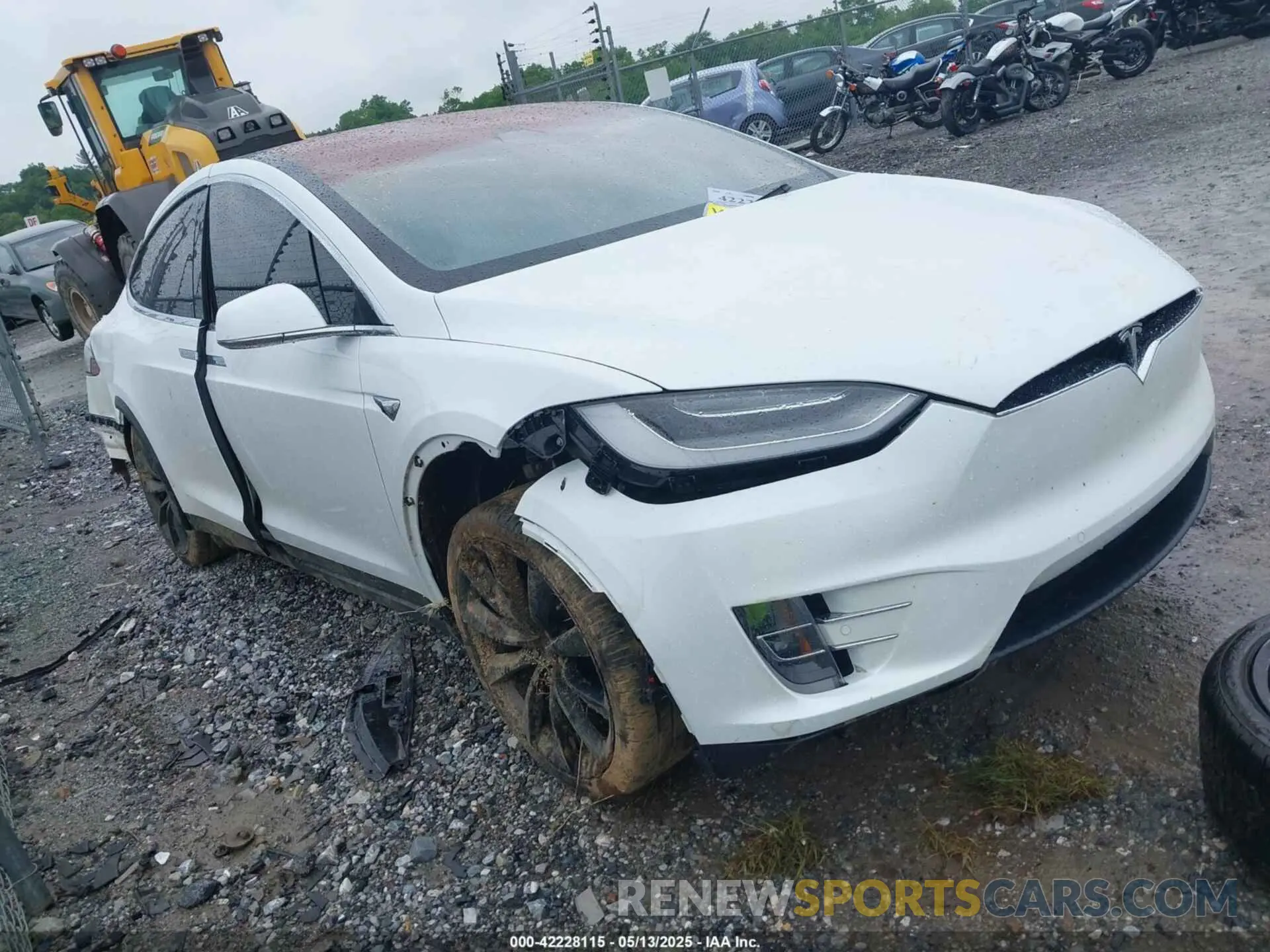 1 fotografías del automóvil dañado 5YJXCBE26LF301504 TESLA MODEL X 2020