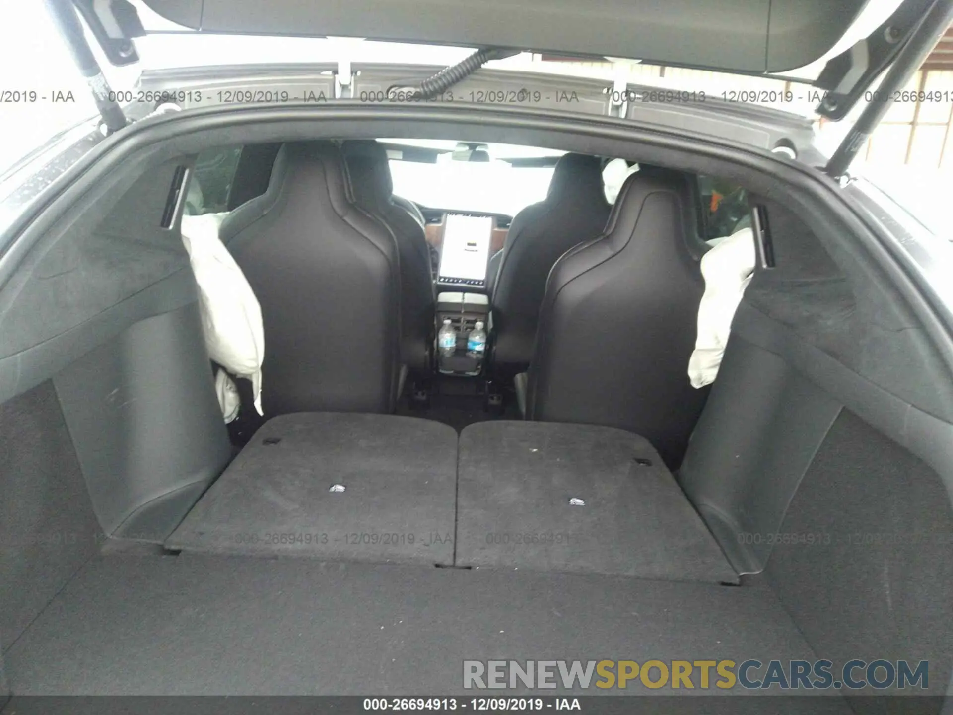 8 fotografías del automóvil dañado 5YJXCBE27LF219572 TESLA MODEL X 2020