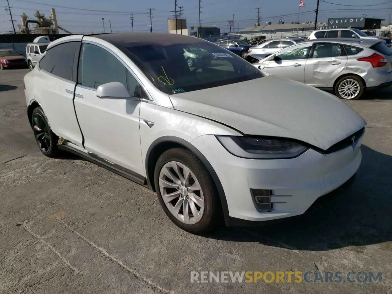 1 fotografías del automóvil dañado 5YJXCBE28LF235327 TESLA MODEL X 2020