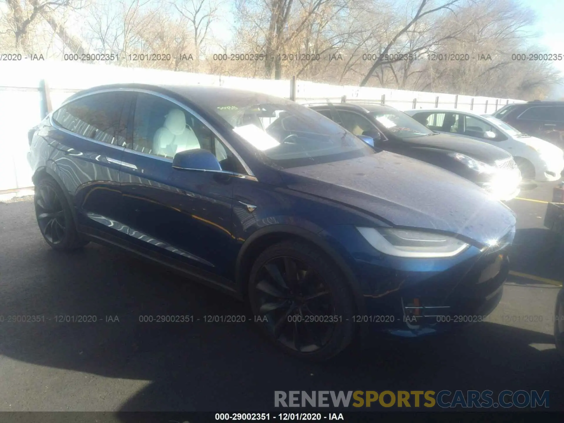 1 fotografías del automóvil dañado 5YJXCBE28LF272460 TESLA MODEL X 2020