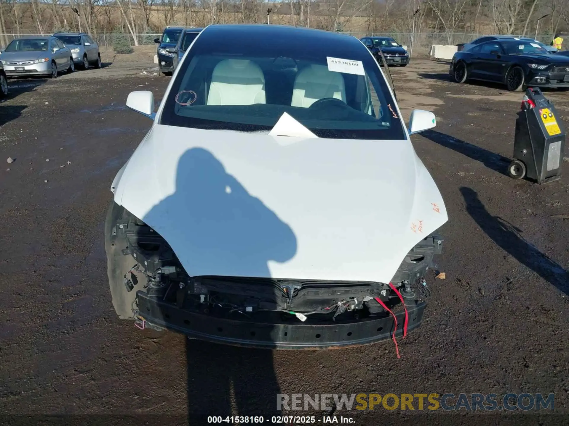 13 fotografías del automóvil dañado 5YJXCBE29LF231688 TESLA MODEL X 2020