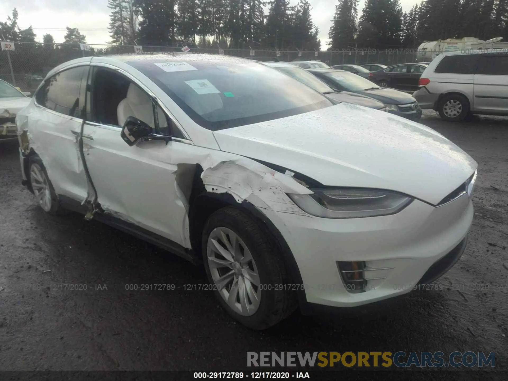 1 fotografías del automóvil dañado 5YJXCBE29LF235532 TESLA MODEL X 2020