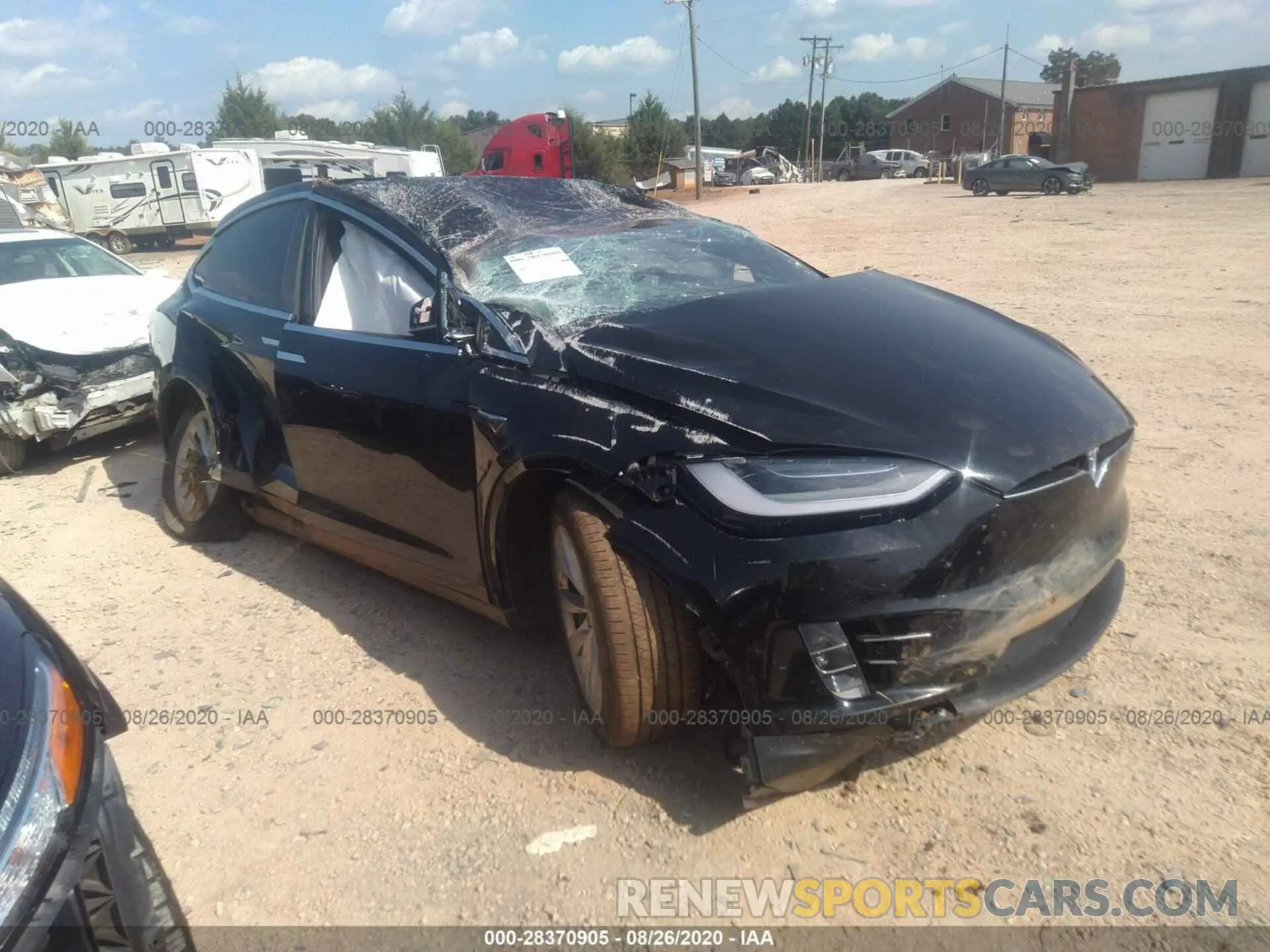 1 fotografías del automóvil dañado 5YJXCBE29LF241475 TESLA MODEL X 2020