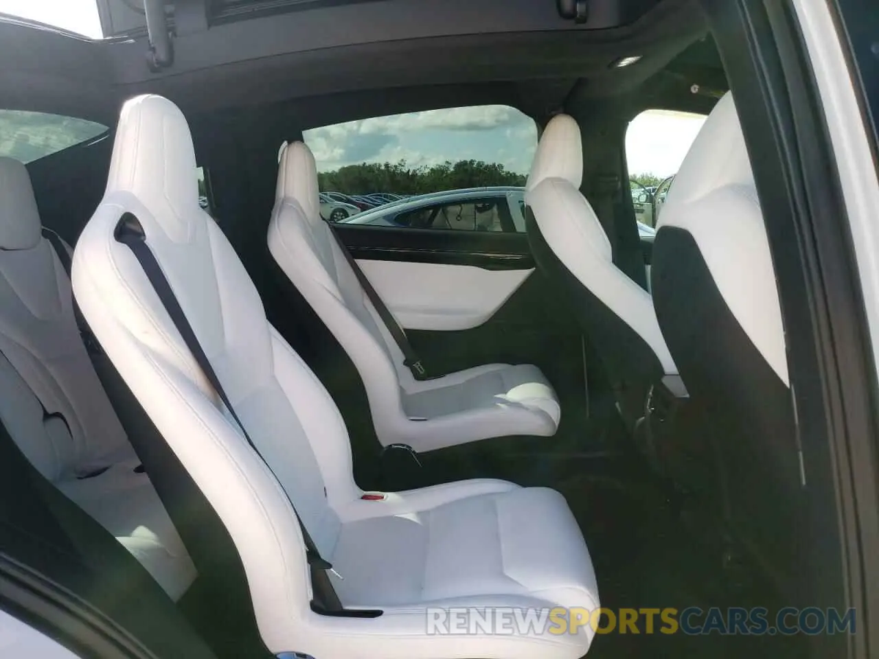 6 fotografías del automóvil dañado 5YJXCBE29LF247437 TESLA MODEL X 2020