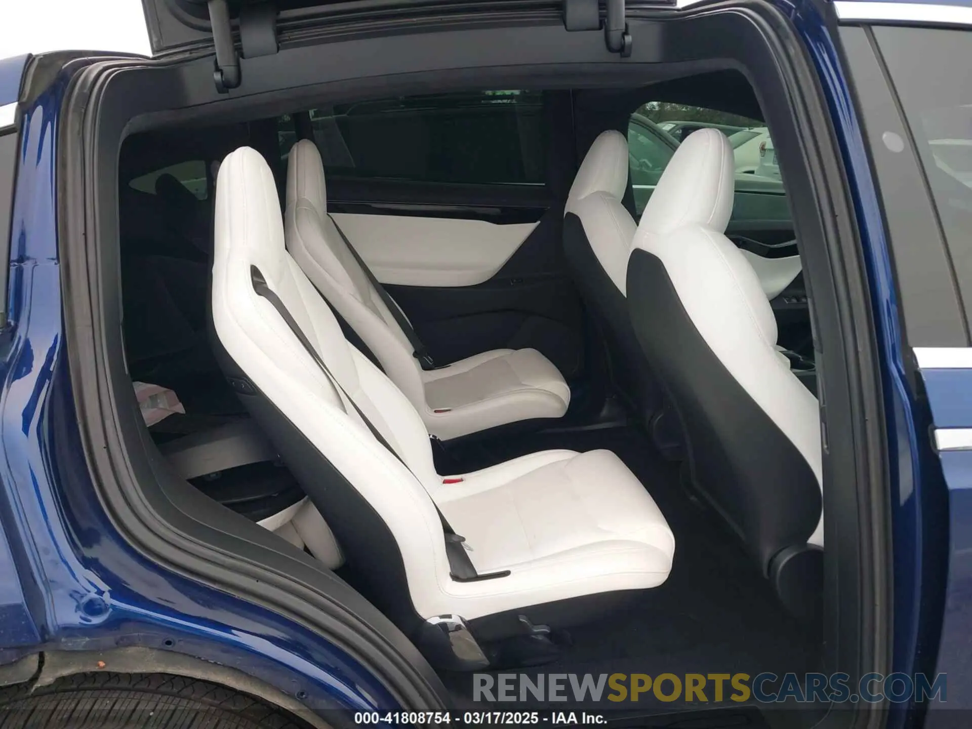 8 fotografías del automóvil dañado 5YJXCBE29LF283760 TESLA MODEL X 2020