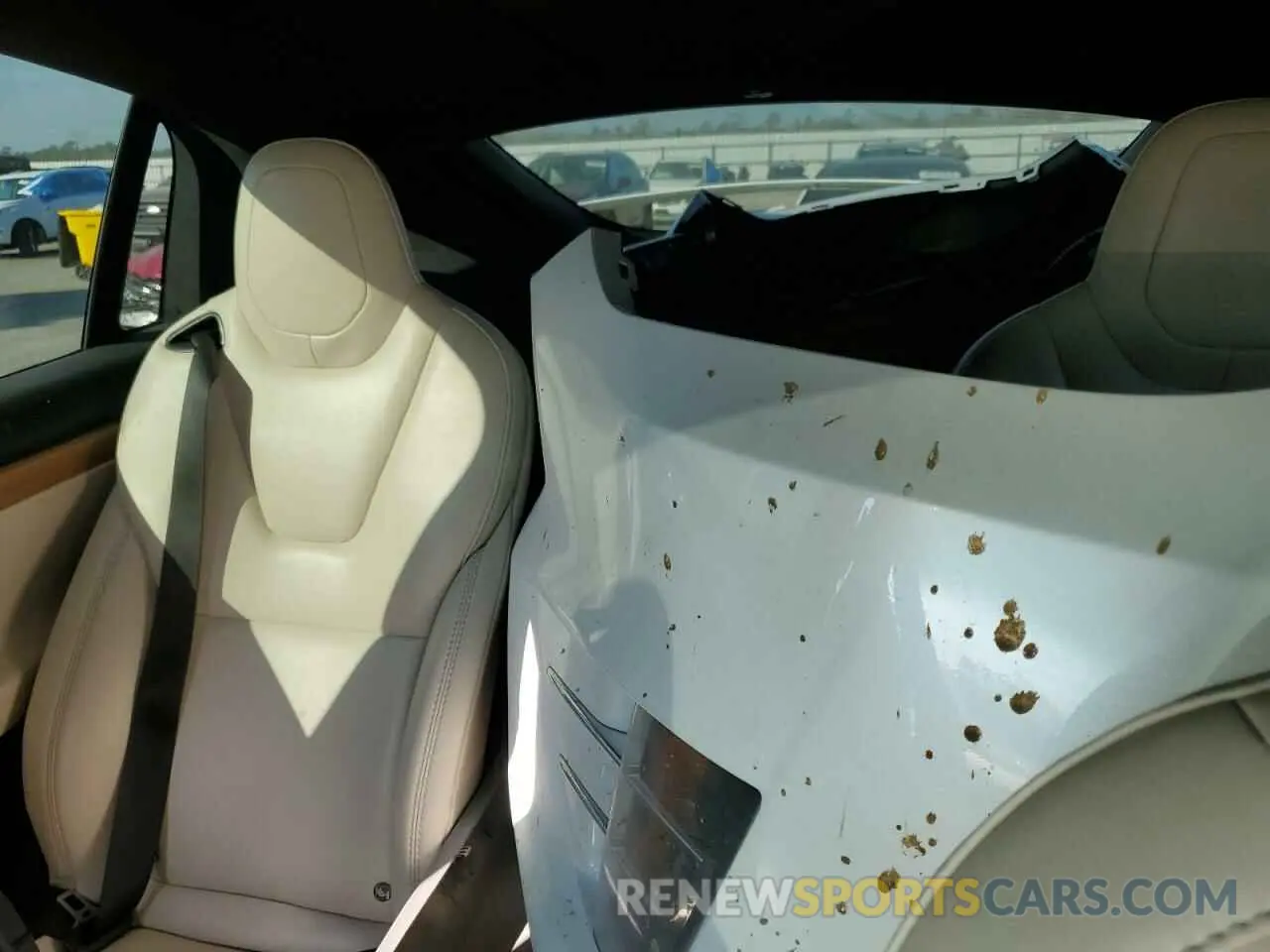 10 fotografías del automóvil dañado 5YJXCBE29LF297724 TESLA MODEL X 2020