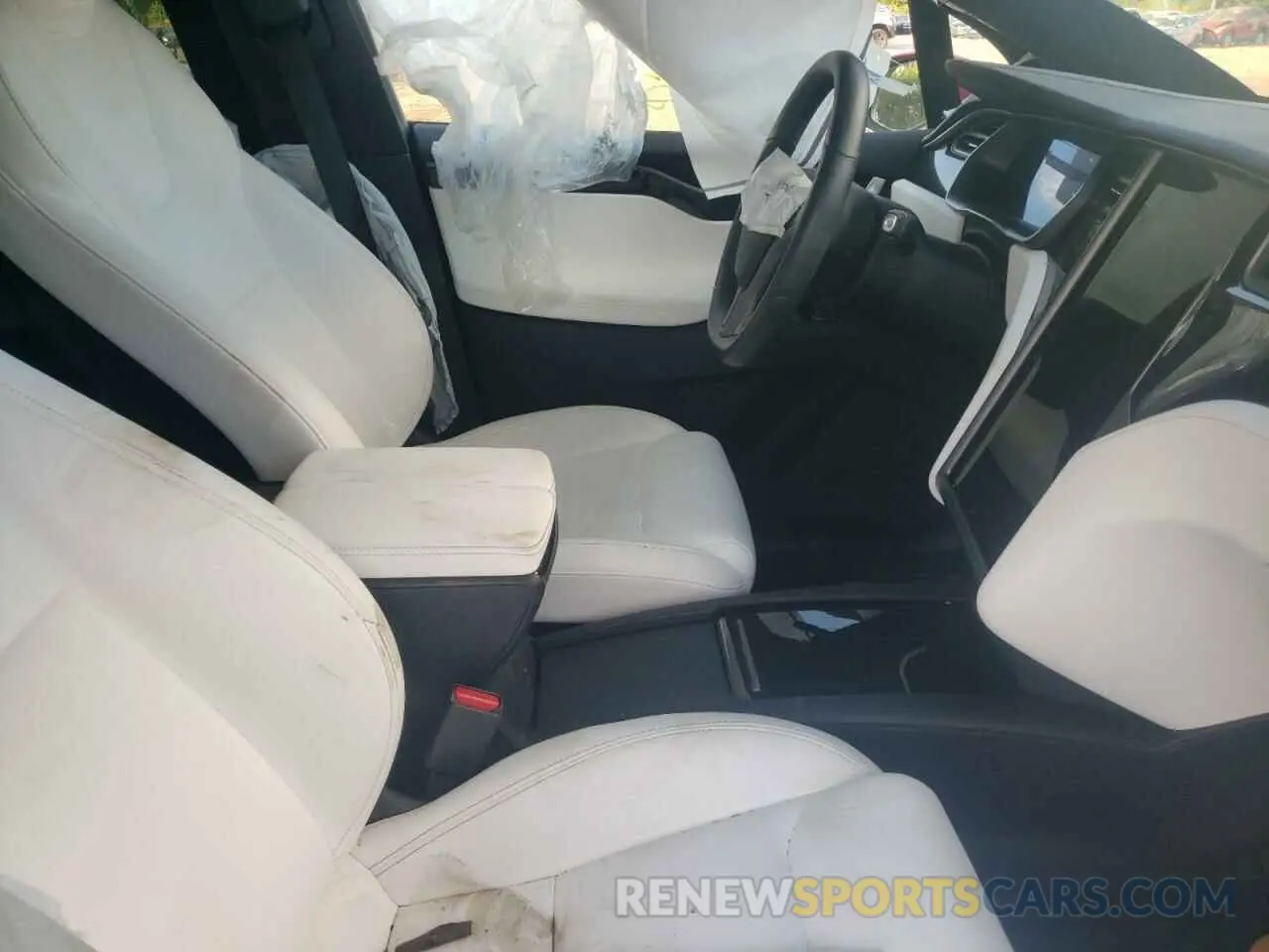 5 fotografías del automóvil dañado 5YJXCBE2XLF228590 TESLA MODEL X 2020