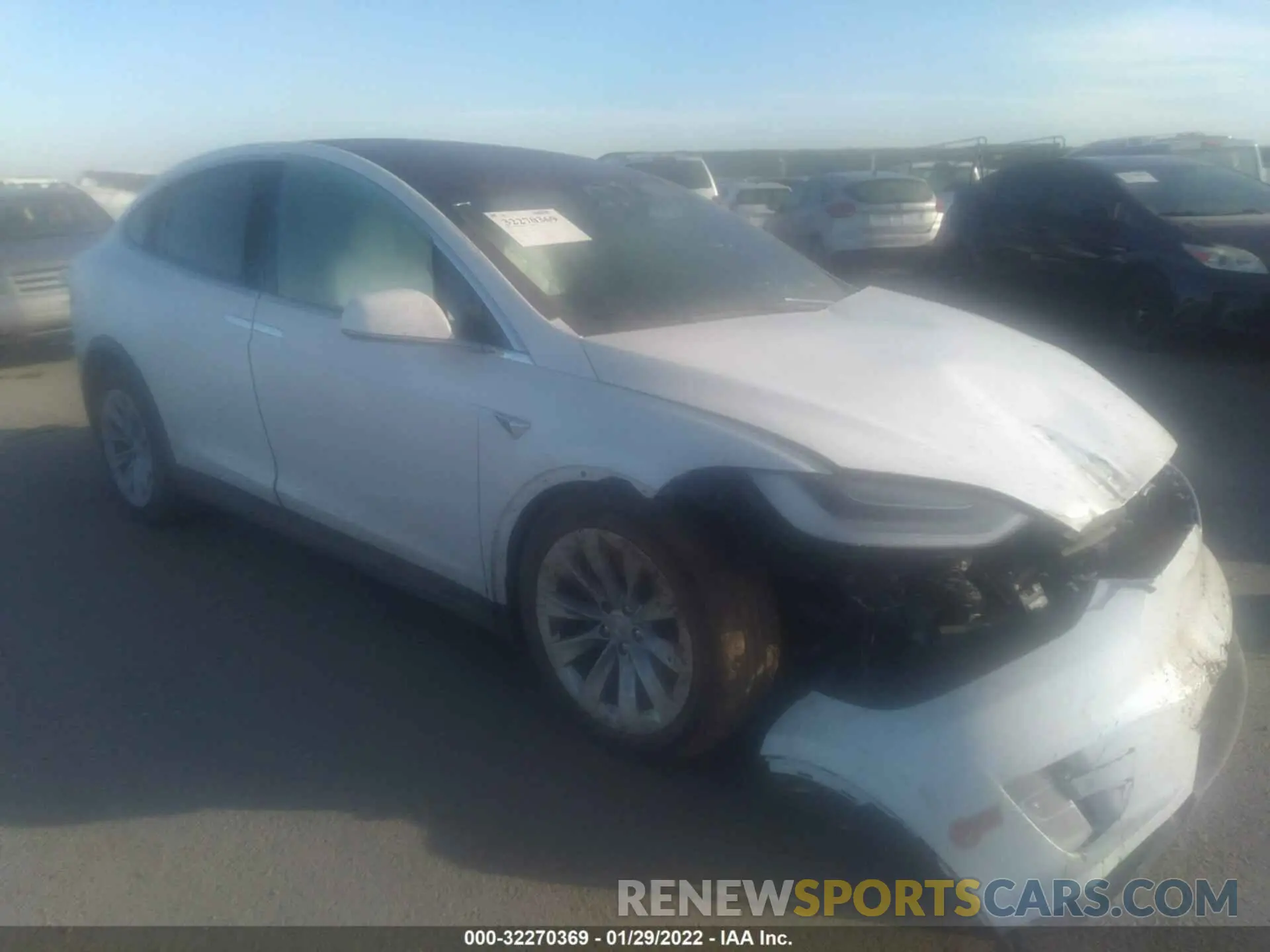 1 fotografías del automóvil dañado 5YJXCBE2XLF235541 TESLA MODEL X 2020