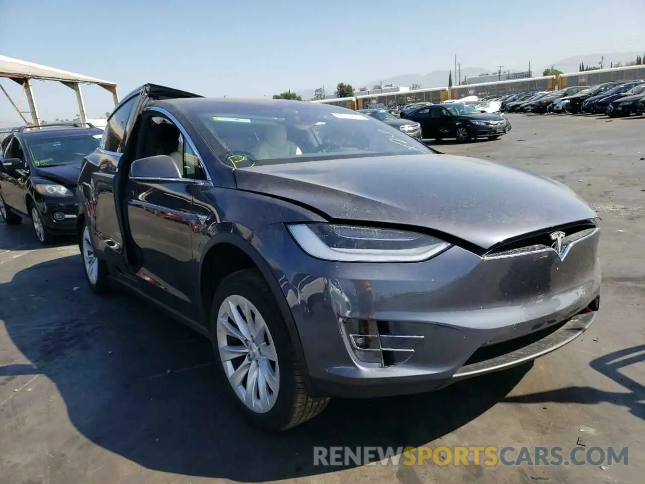 1 fotografías del automóvil dañado 5YJXCBE2XLF304258 TESLA MODEL X 2020