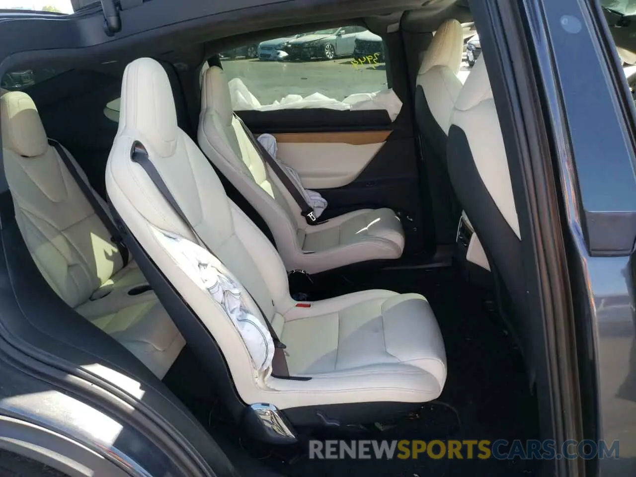 6 fotografías del automóvil dañado 5YJXCBE2XLF304258 TESLA MODEL X 2020