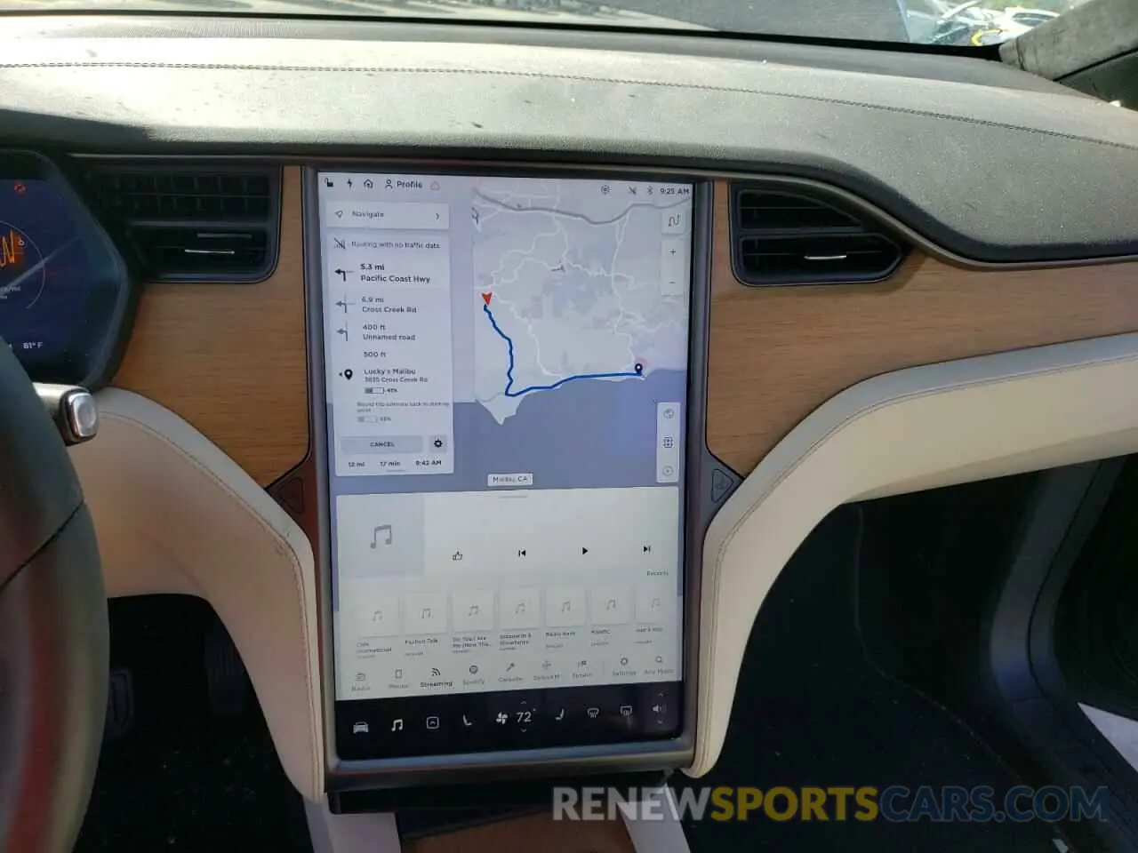 9 fotografías del automóvil dañado 5YJXCBE2XLF304258 TESLA MODEL X 2020