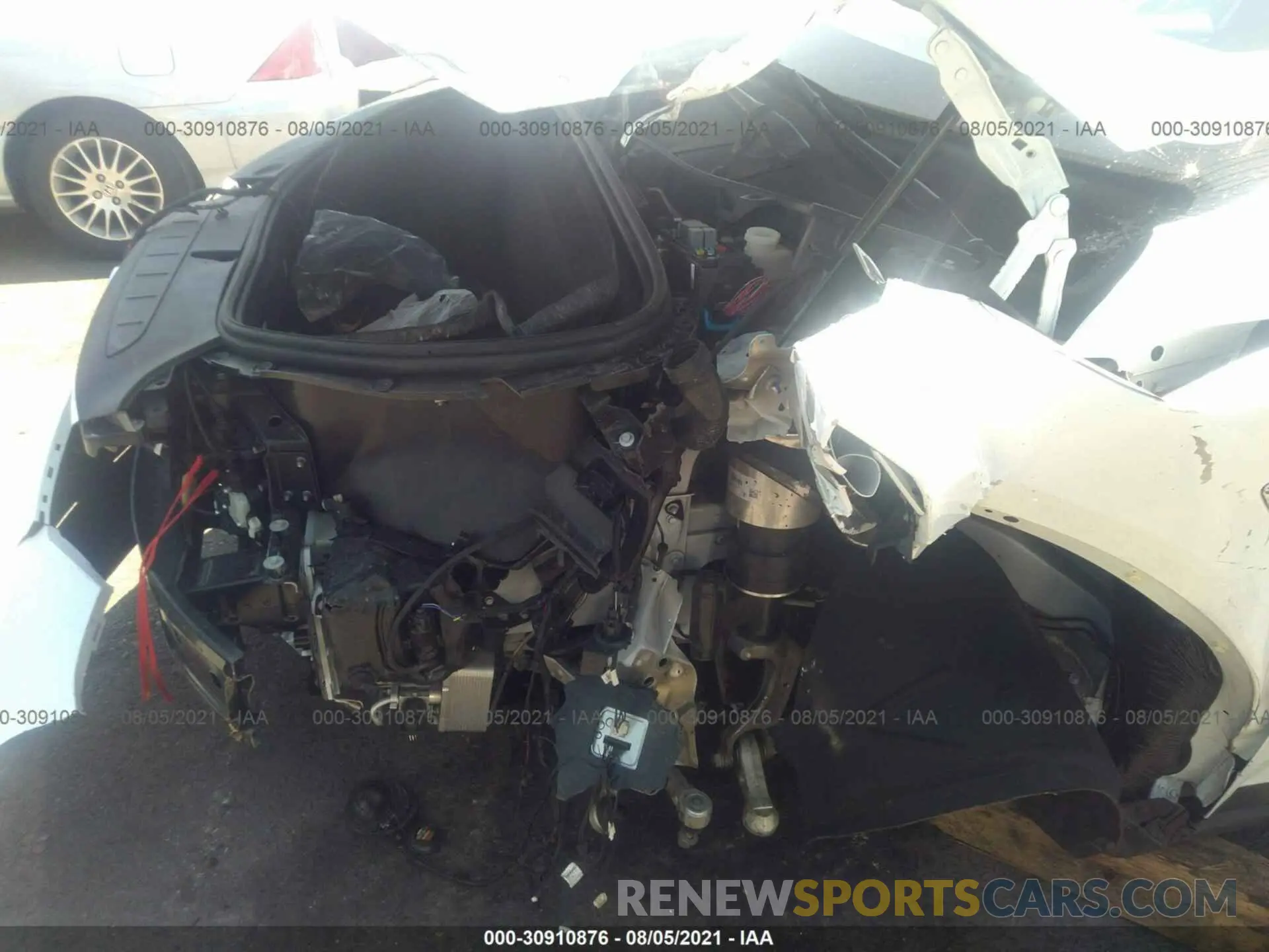 6 fotografías del automóvil dañado 5YJXCBE2XLF304793 TESLA MODEL X 2020