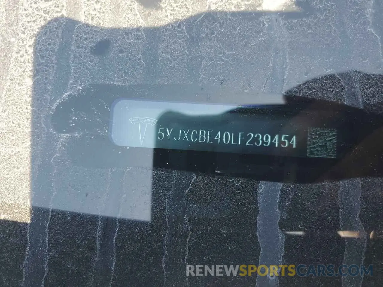 12 fotografías del automóvil dañado 5YJXCBE40LF239454 TESLA MODEL X 2020