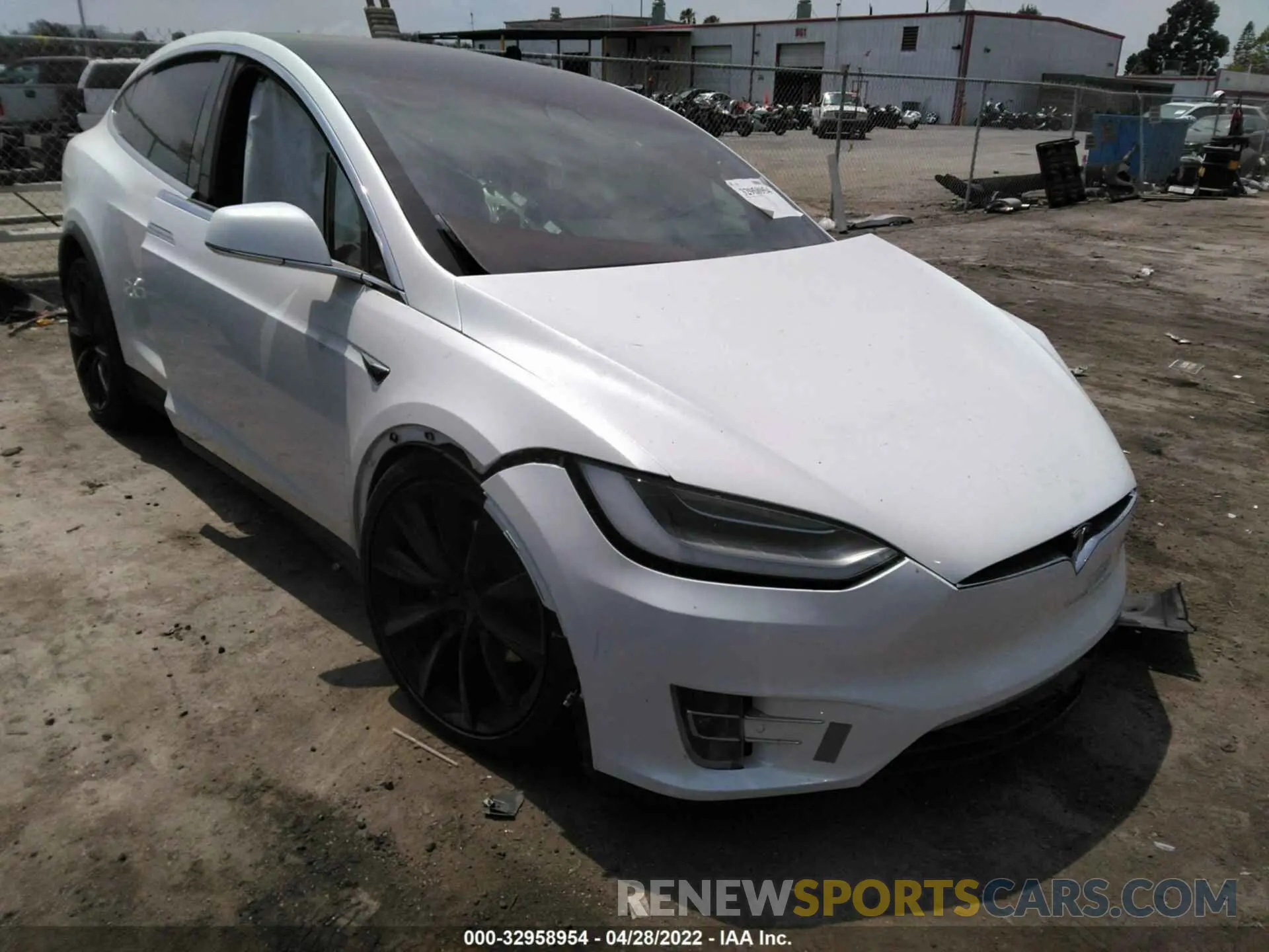 1 fotografías del automóvil dañado 5YJXCBE41LF234277 TESLA MODEL X 2020