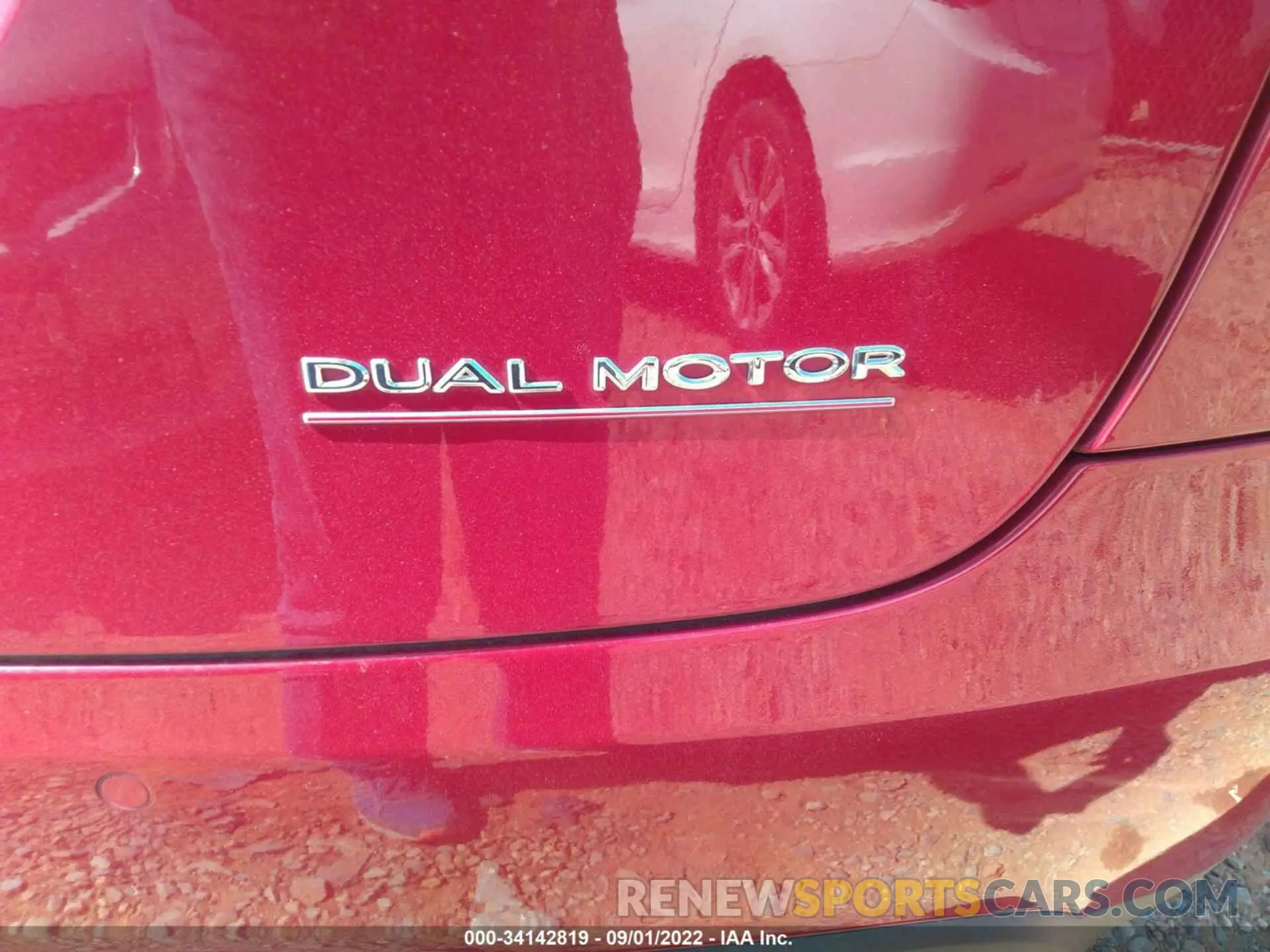 10 fotografías del automóvil dañado 5YJXCBE42LF235583 TESLA MODEL X 2020