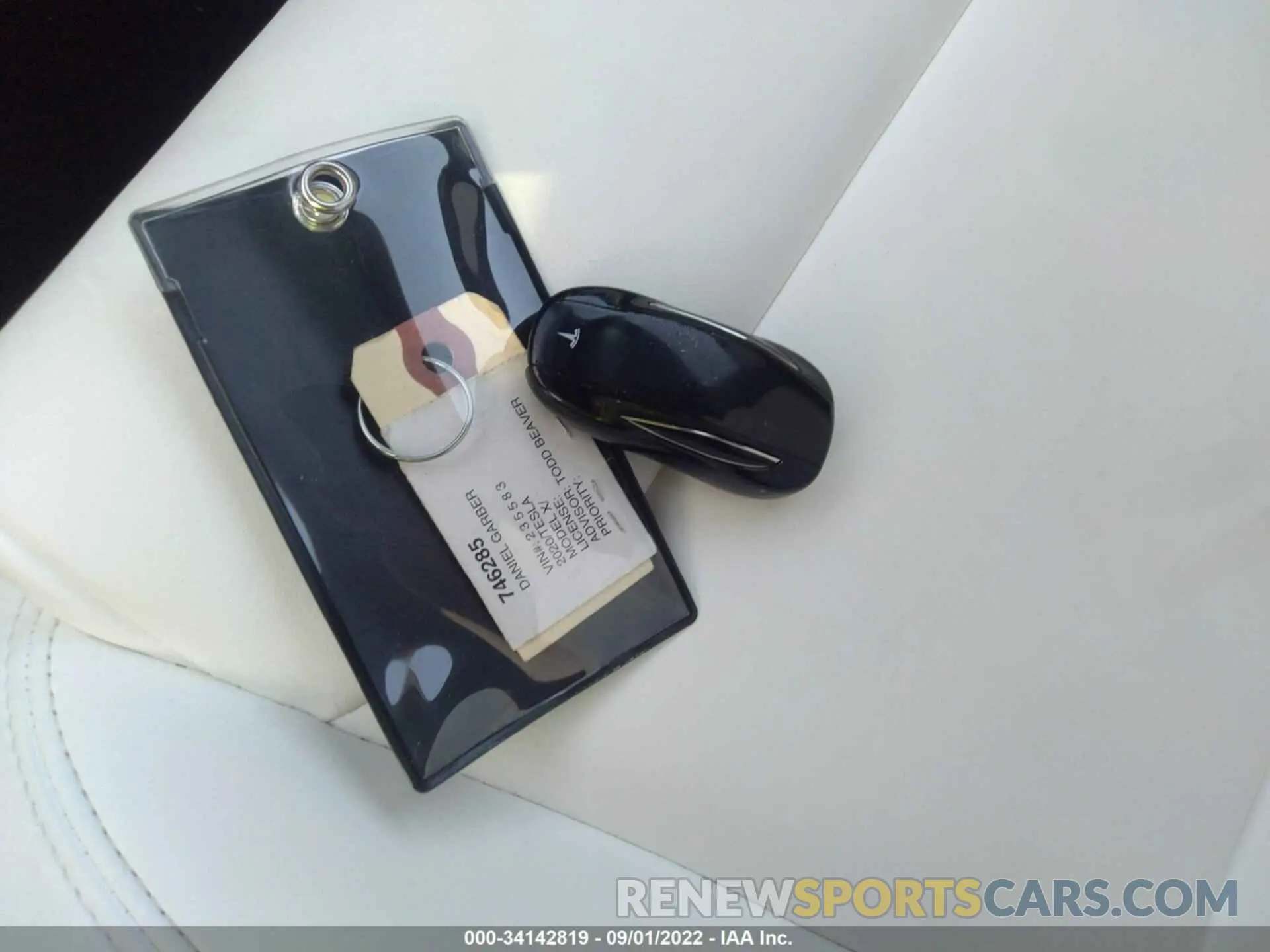 11 fotografías del automóvil dañado 5YJXCBE42LF235583 TESLA MODEL X 2020