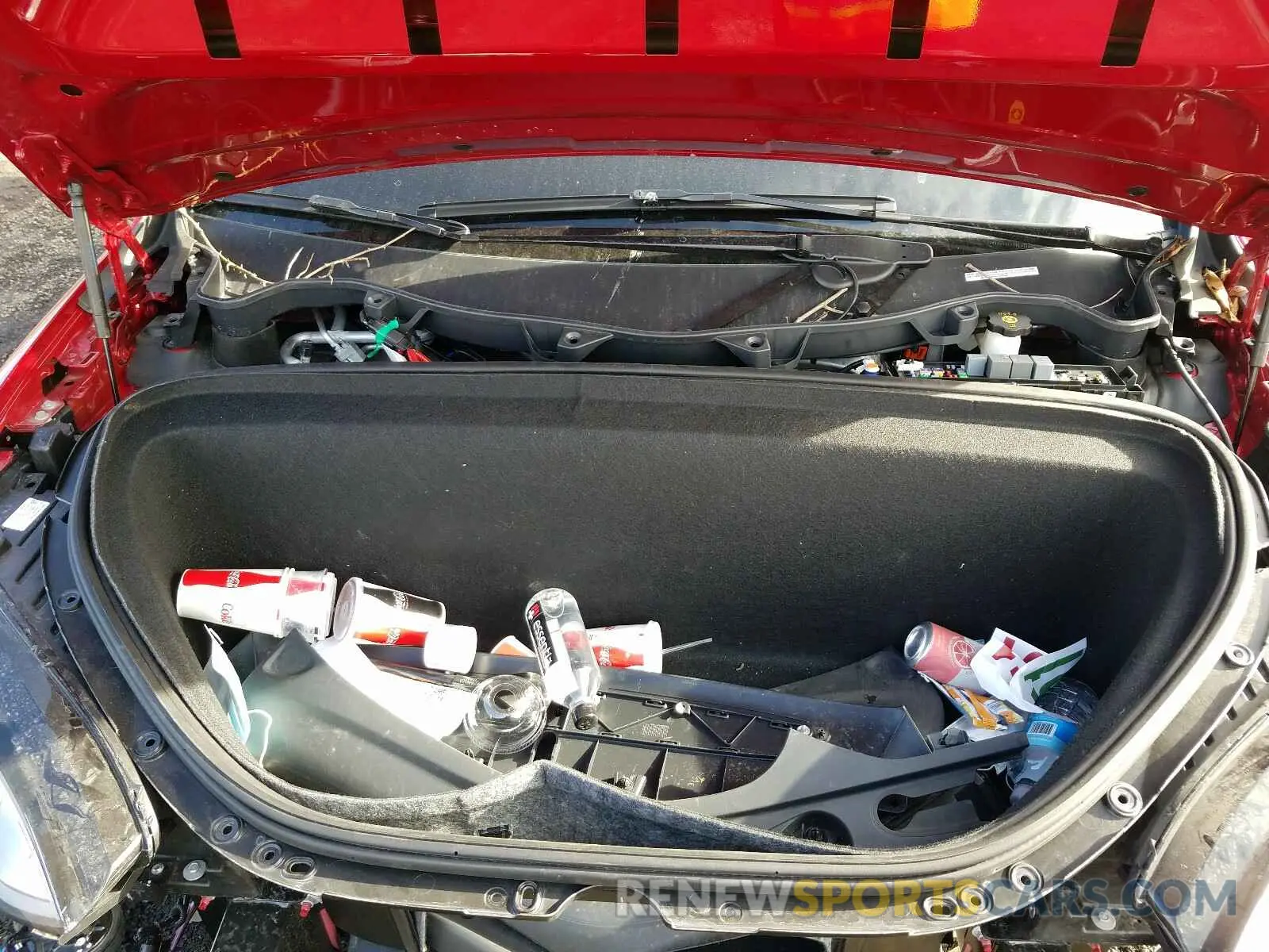 7 fotografías del automóvil dañado 5YJXCBE45LF261594 TESLA MODEL X 2020