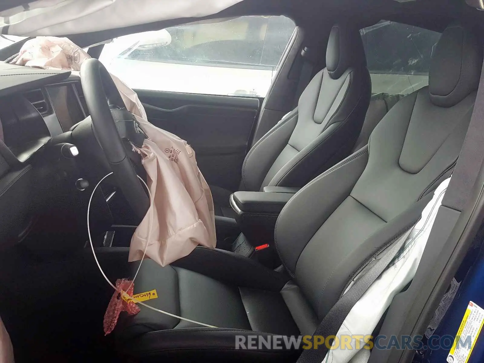 5 fotografías del automóvil dañado 5YJXCBE46LF228894 TESLA MODEL X 2020
