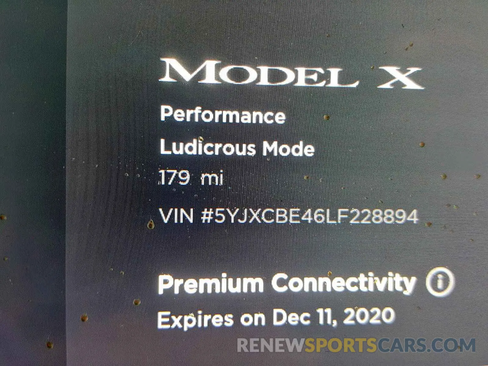 8 fotografías del automóvil dañado 5YJXCBE46LF228894 TESLA MODEL X 2020