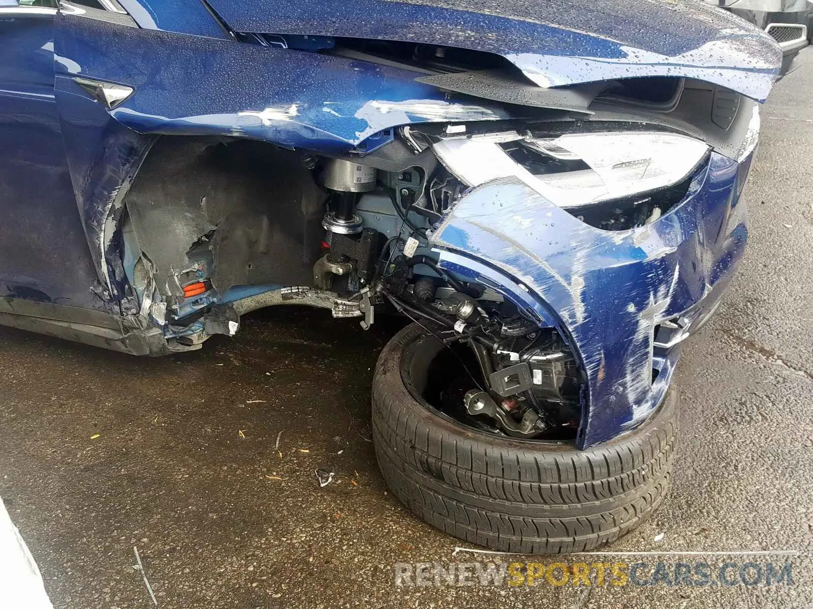 9 fotografías del automóvil dañado 5YJXCBE46LF228894 TESLA MODEL X 2020