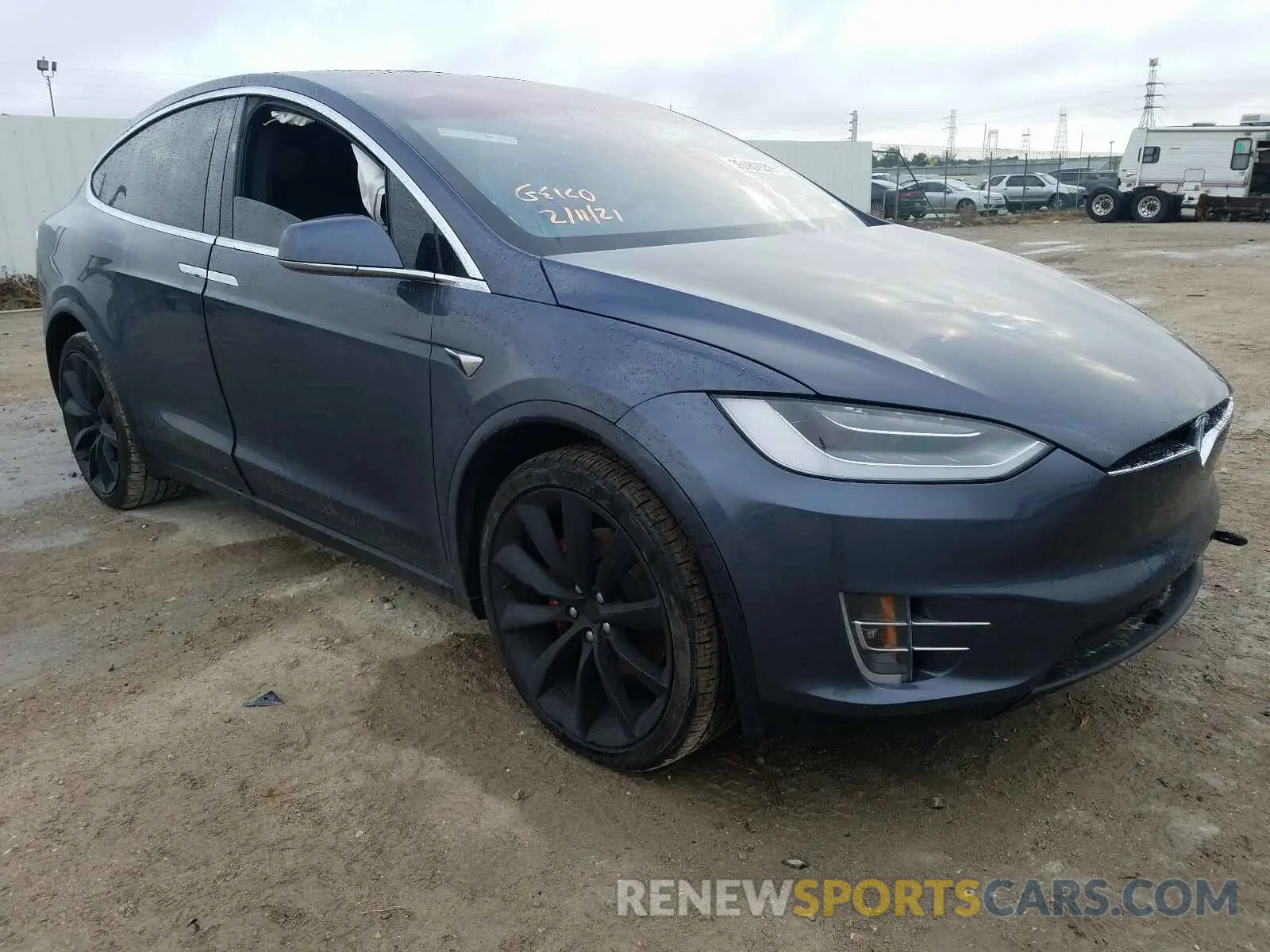 1 fotografías del automóvil dañado 5YJXCBE48LF273450 TESLA MODEL X 2020