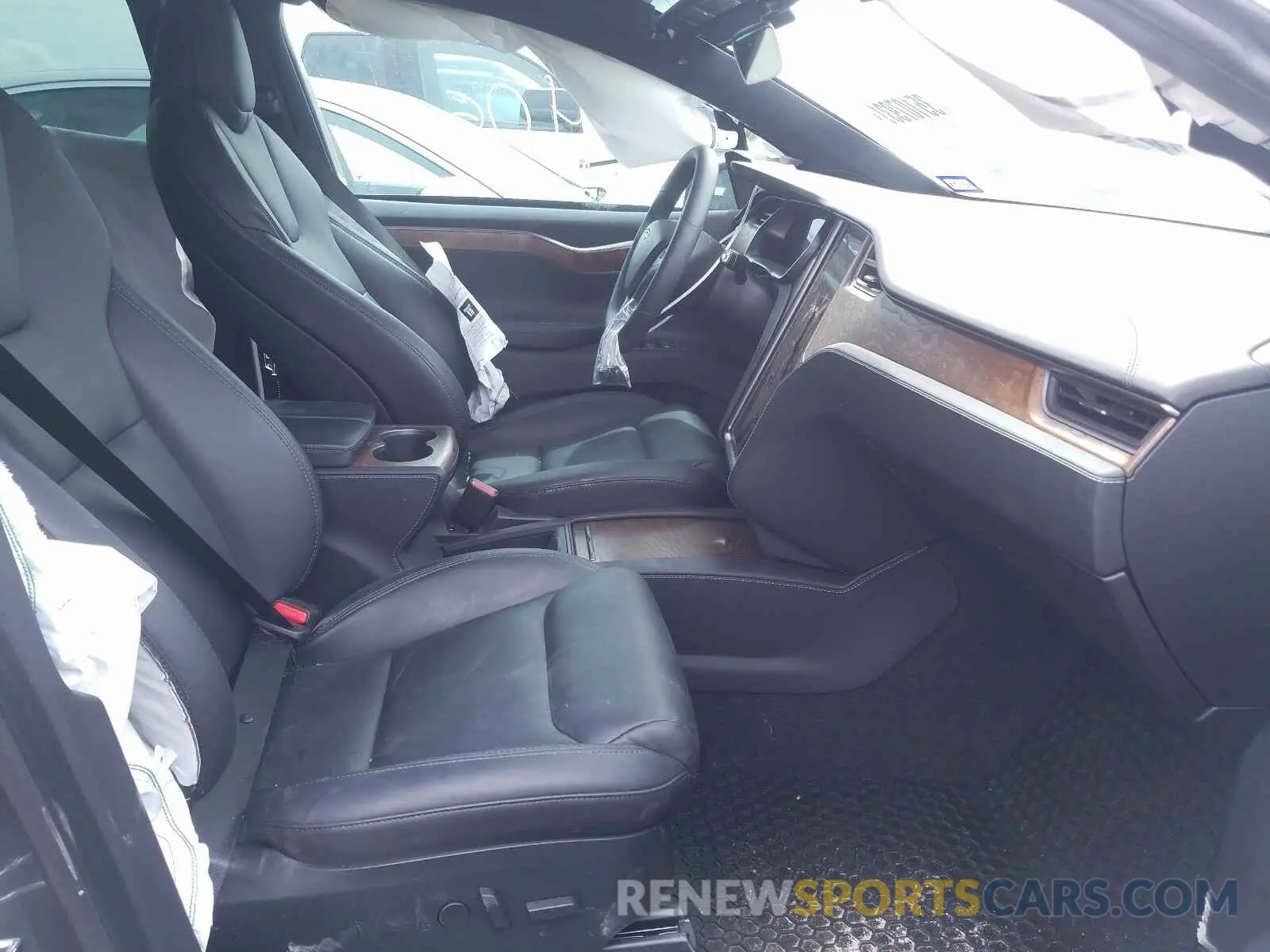 5 fotografías del automóvil dañado 5YJXCBE48LF273450 TESLA MODEL X 2020