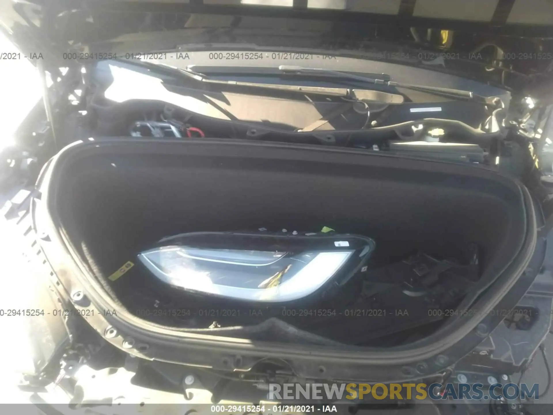 10 fotografías del automóvil dañado 5YJXCBE48LF280561 TESLA MODEL X 2020