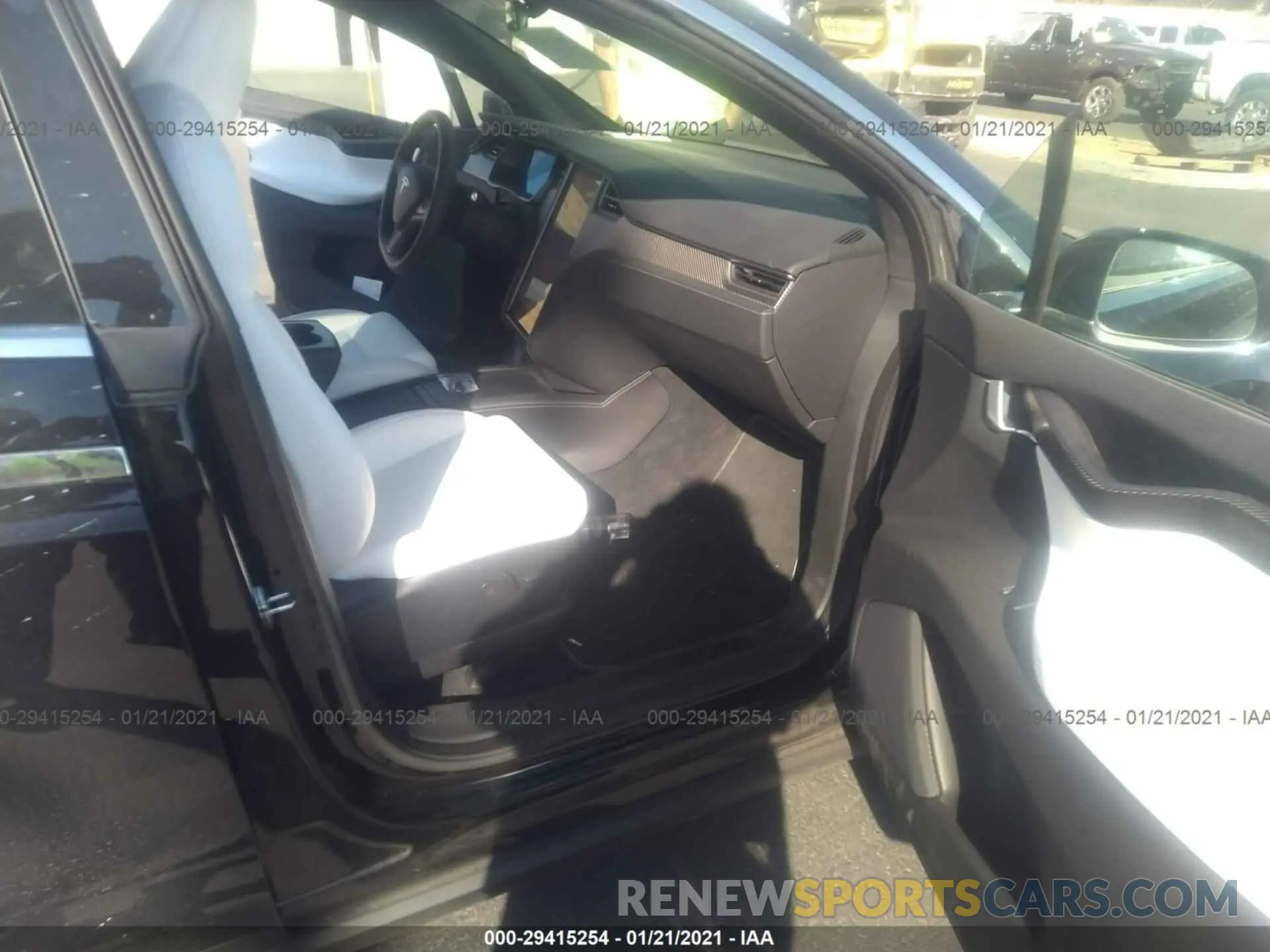 5 fotografías del automóvil dañado 5YJXCBE48LF280561 TESLA MODEL X 2020