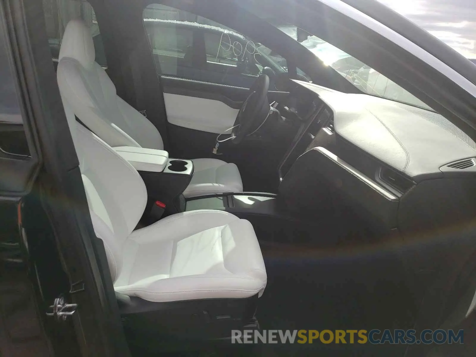 5 fotografías del automóvil dañado 5YJXCBE48LF301974 TESLA MODEL X 2020