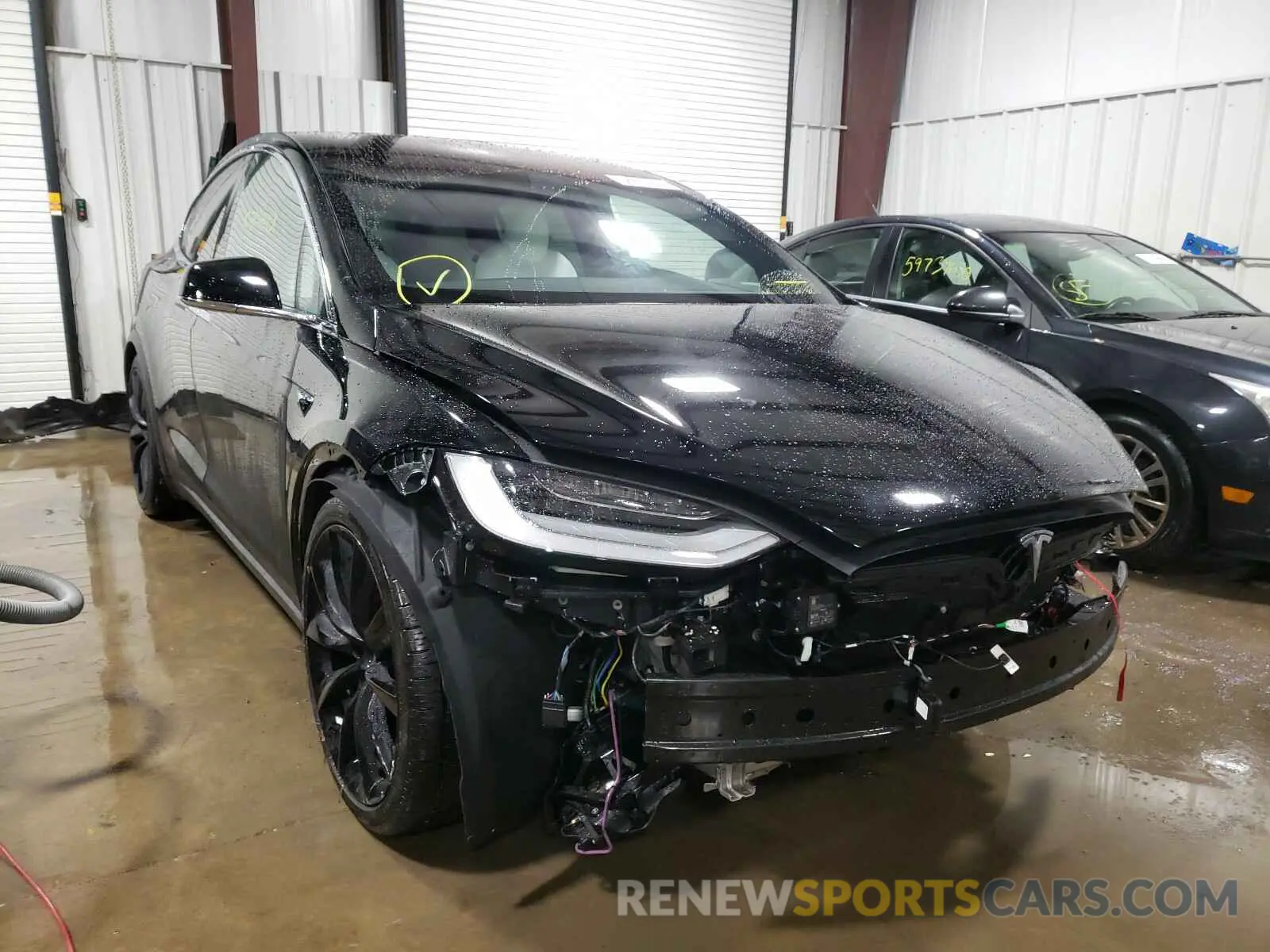 1 fotografías del automóvil dañado 5YJXCBE49LF261355 TESLA MODEL X 2020