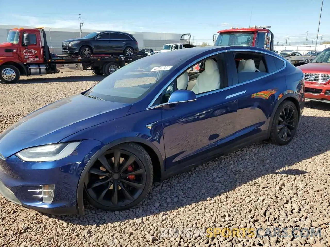 1 fotografías del automóvil dañado 5YJXCBE49LF274137 TESLA MODEL X 2020