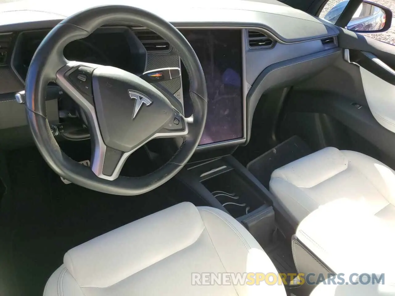 8 fotografías del automóvil dañado 5YJXCBE49LF274137 TESLA MODEL X 2020