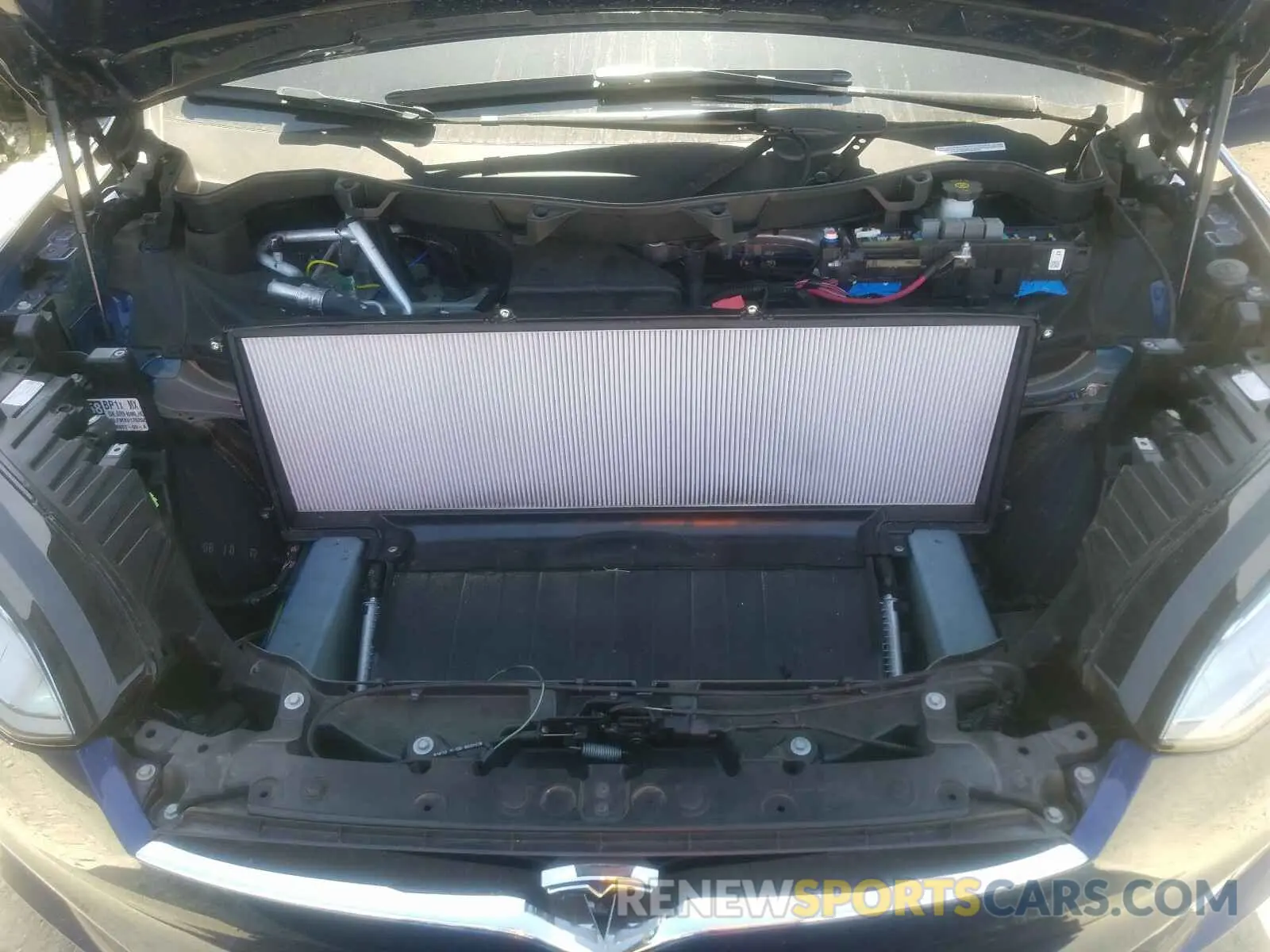7 fotografías del automóvil dañado 5YJXCDE20LF238038 TESLA MODEL X 2020